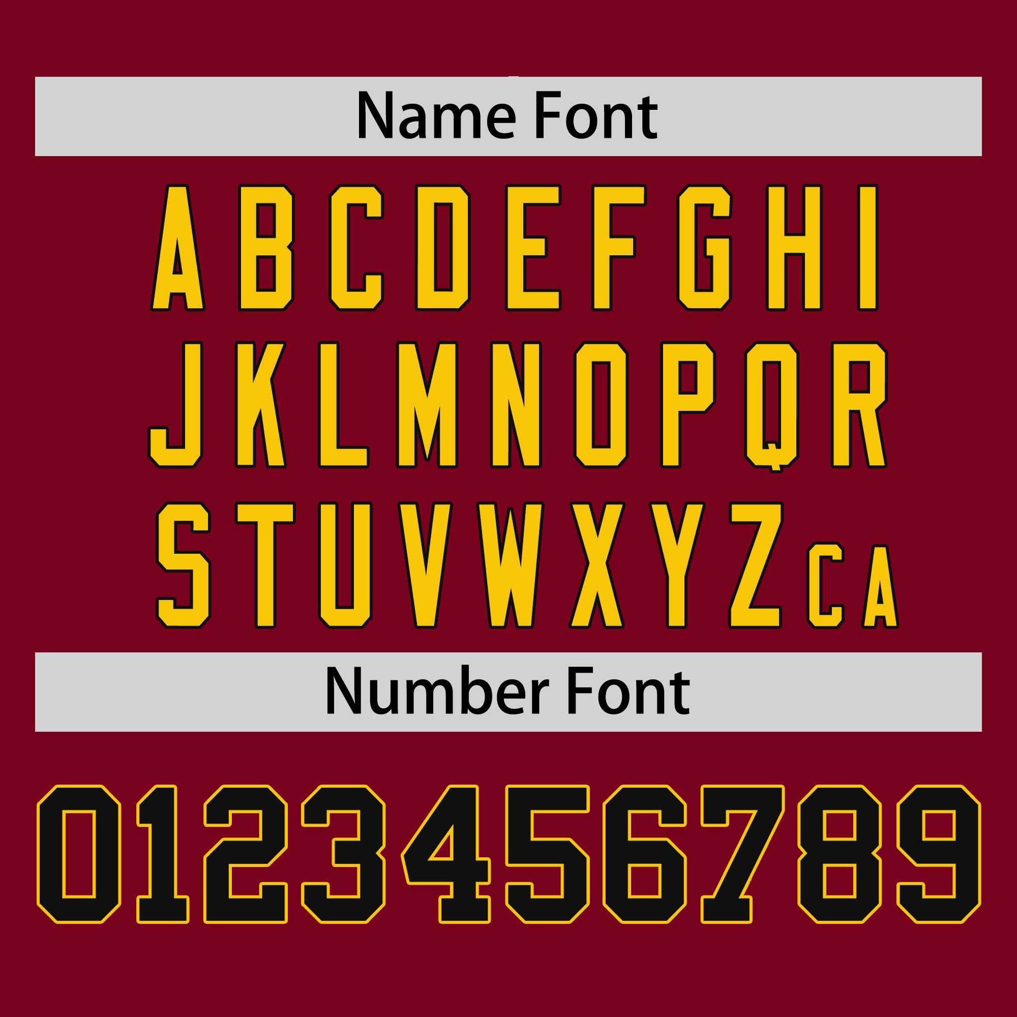 Custom Crimson Black-Gold Stripe Fashion Raglan Sleeves Authentic Two-Button Softball Jersey