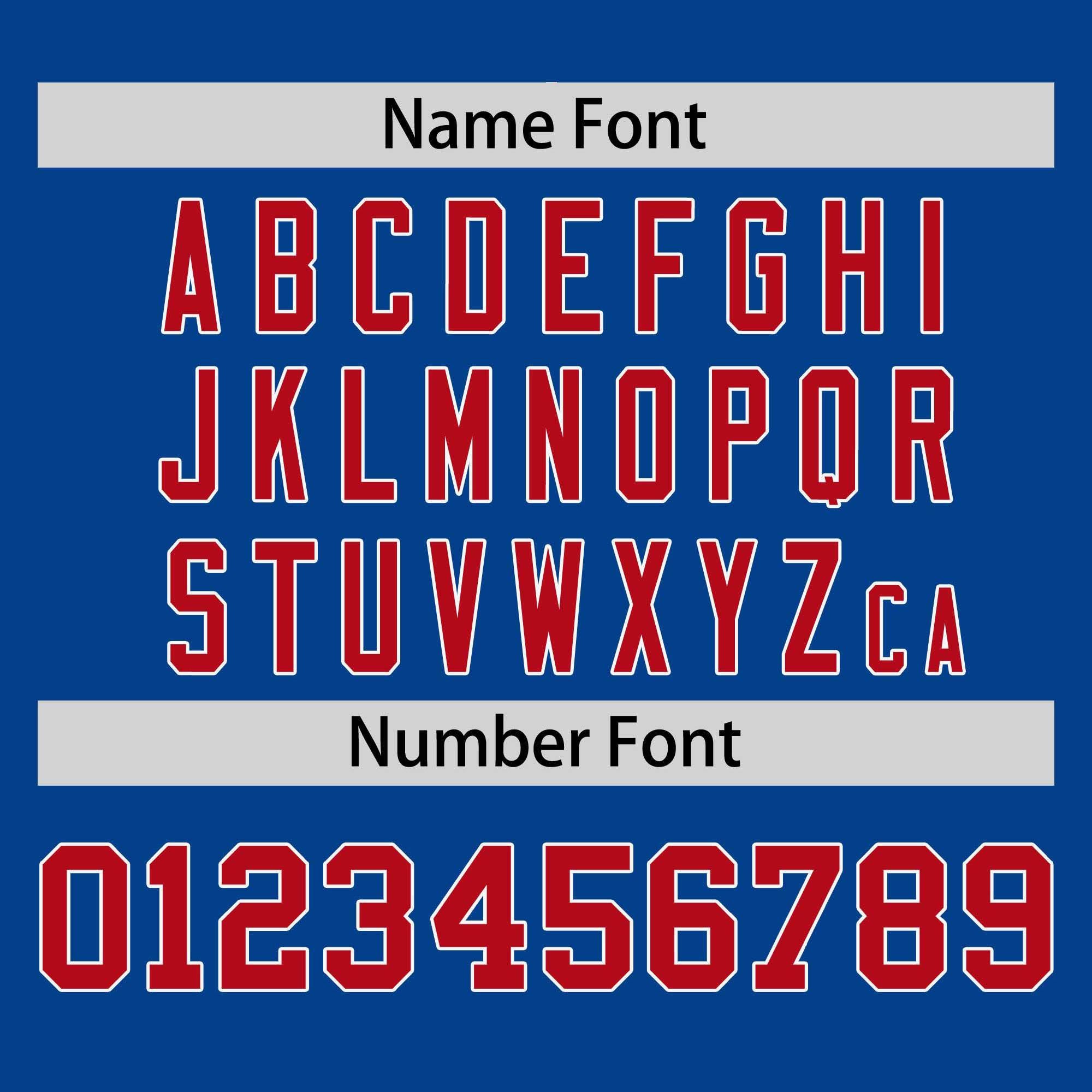 Custom Royal Red-White Stripe Fashion Raglan Sleeves Authentic Two-Button Softball Jersey