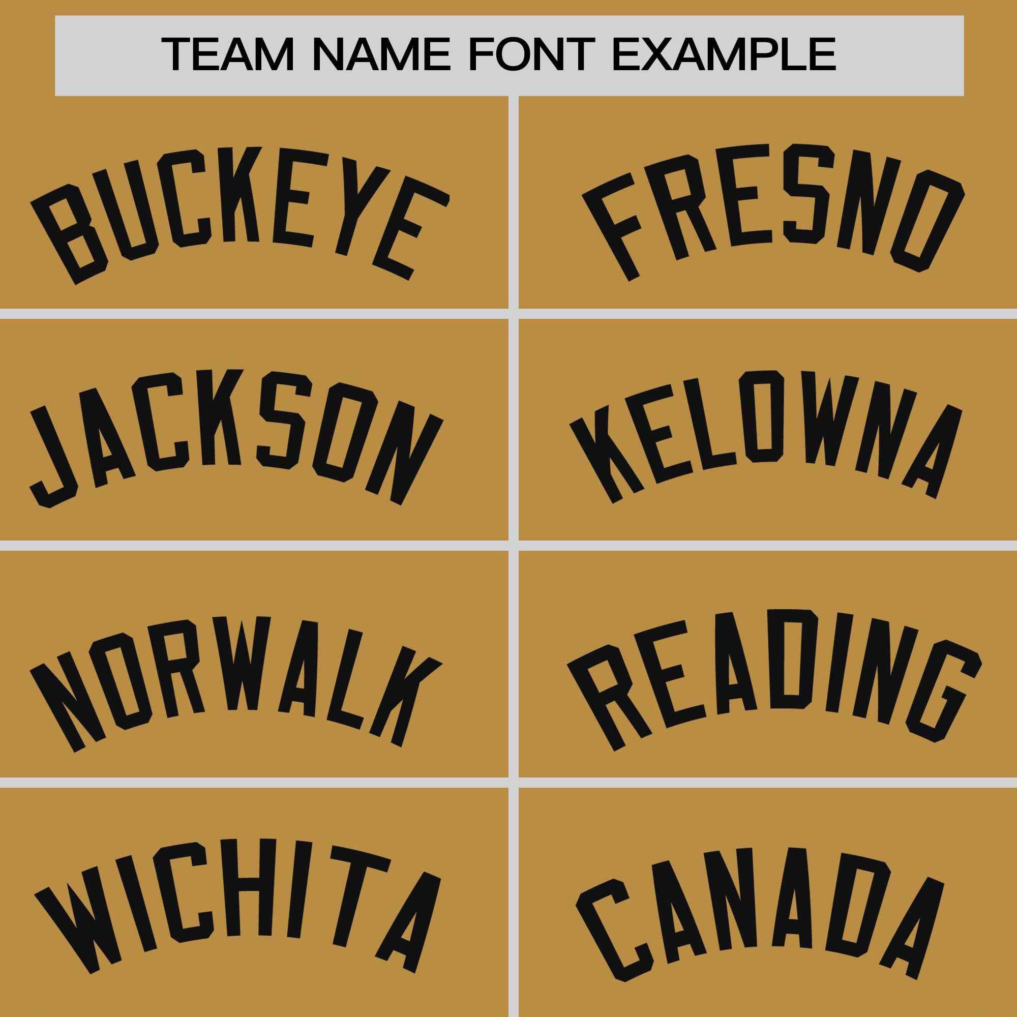 Custom Old Gold Black Stripe Fashion Raglan Sleeves Authentic Two-Button Softball Jersey