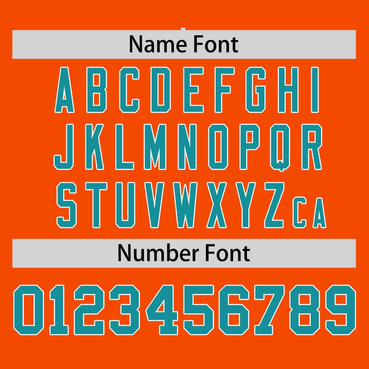 Custom Orange Aqua-White Stripe Fashion Raglan Sleeves Authentic Two-Button Softball Jersey