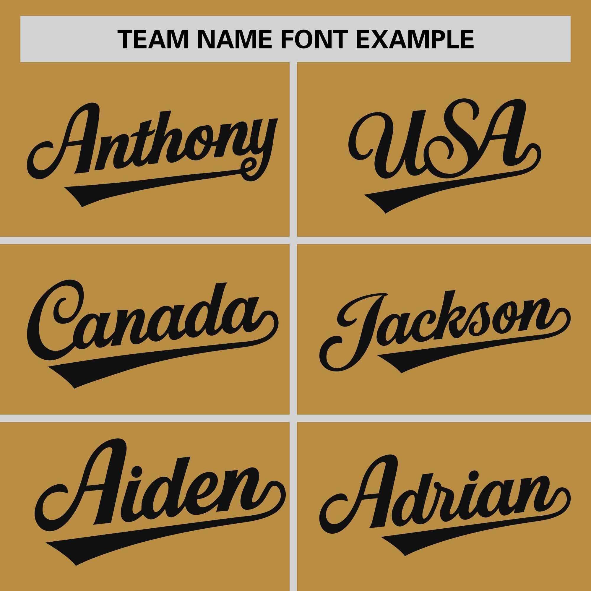 Custom Old Gold Black Stripe Fashion Raglan Sleeves Authentic Two-Button Softball Jersey