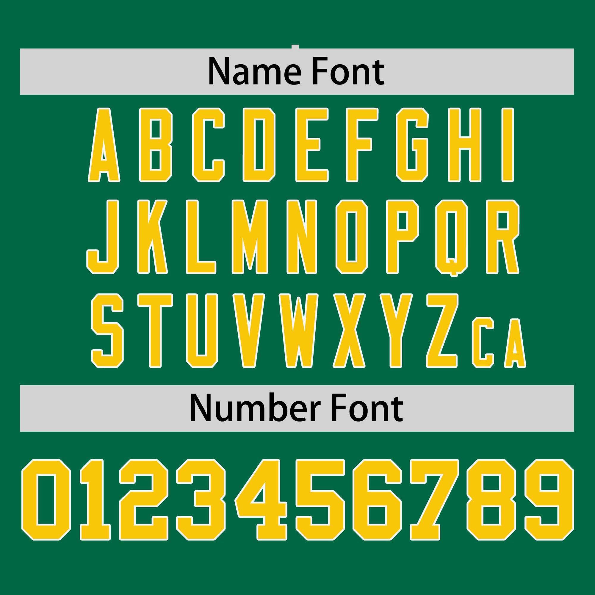 Custom Kelly Green Gold-White Stripe Fashion Raglan Sleeves Authentic Two-Button Softball Jersey