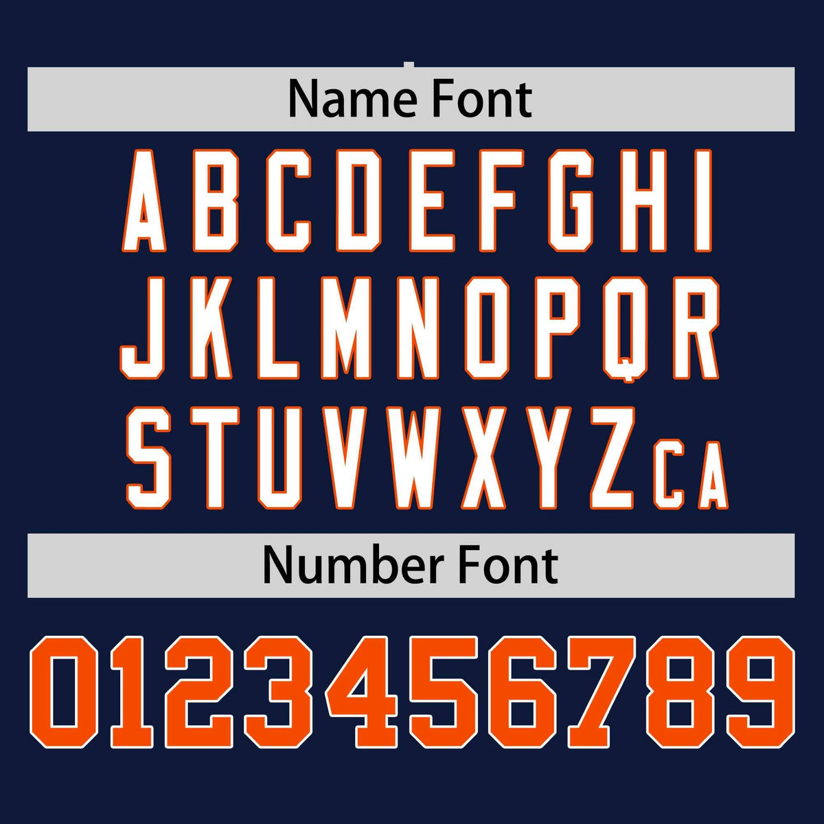 Custom Navy Orange-White Stripe Fashion Raglan Sleeves Authentic Two-Button Softball Jersey