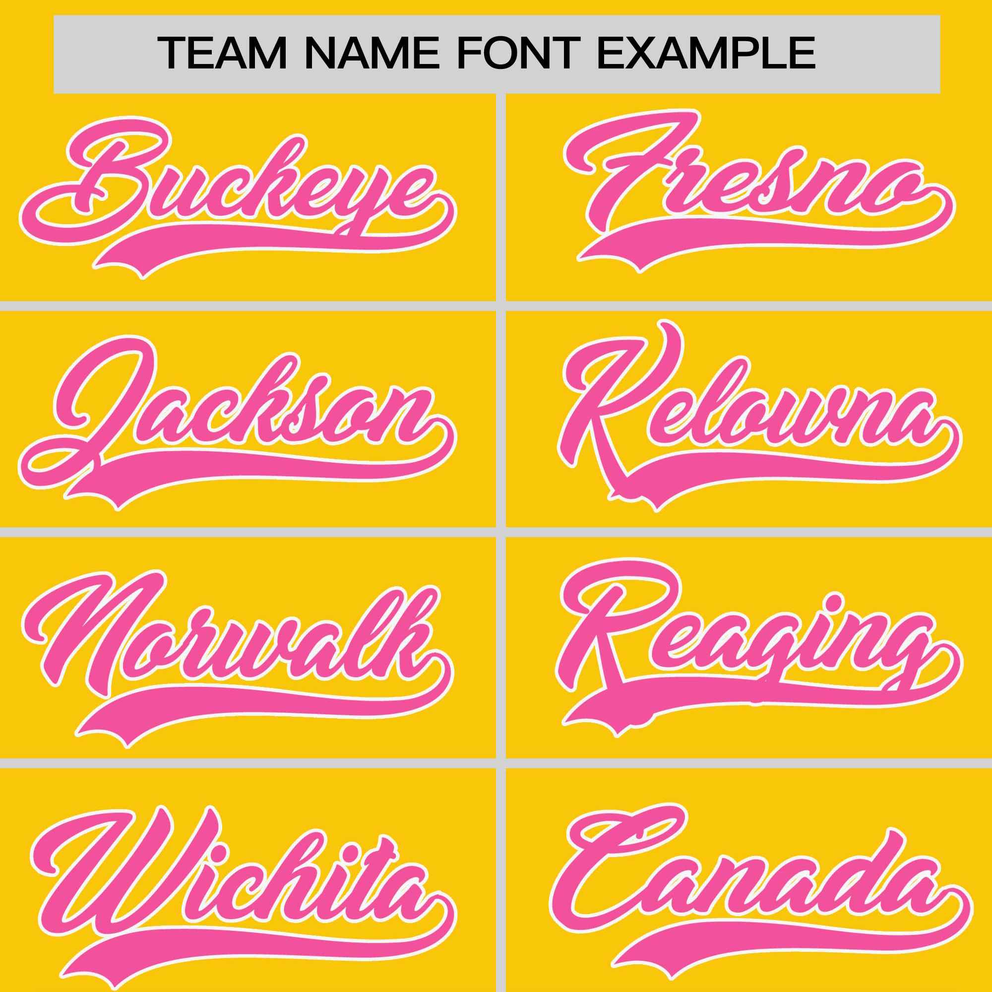 Custom Gold Pink-White Stripe Fashion Raglan Sleeves Authentic Two-Button Softball Jersey