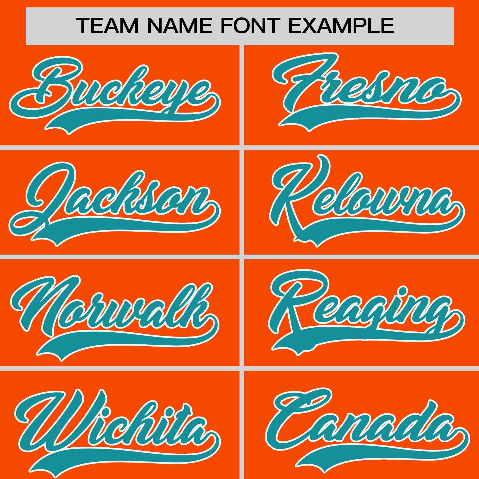 Custom Orange Aqua-White Stripe Fashion Raglan Sleeves Authentic Two-Button Softball Jersey