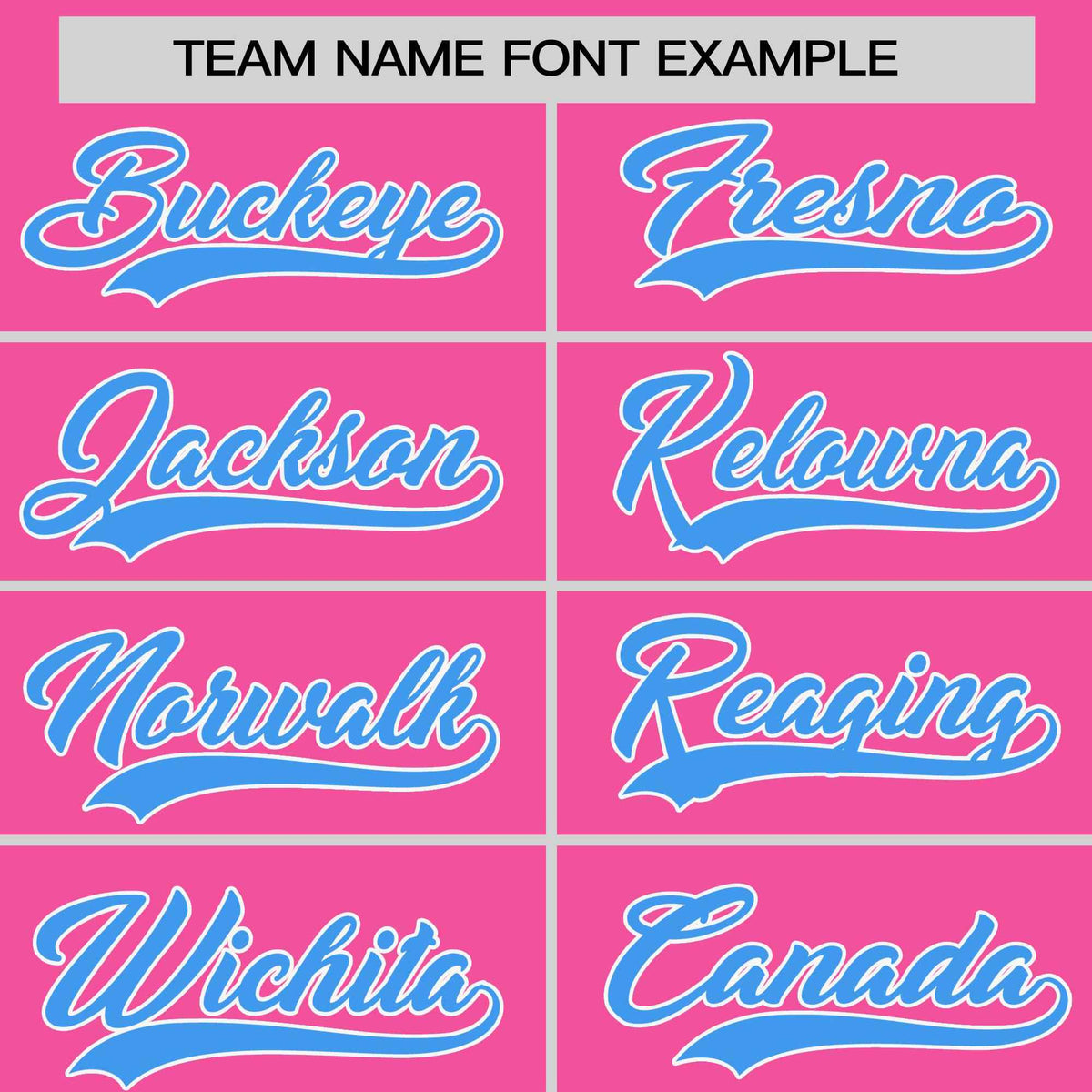 Custom Pink Powder Blue-White Stripe Fashion Raglan Sleeves Authentic Two-Button Softball Jersey