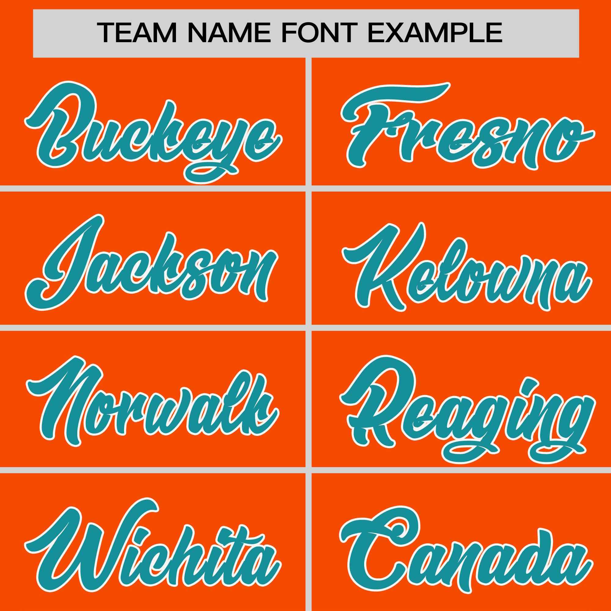 Custom Orange Aqua-White Stripe Fashion Raglan Sleeves Authentic Two-Button Softball Jersey