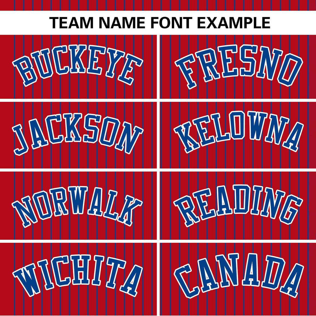 Custom Red Royal Stripe Fashion Authentic Two-Button Softball Jersey