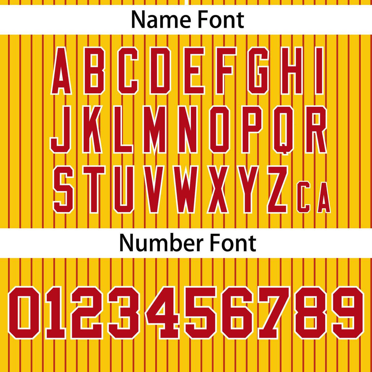 Custom Gold Red Stripe Fashion Authentic Two-Button Softball Jersey