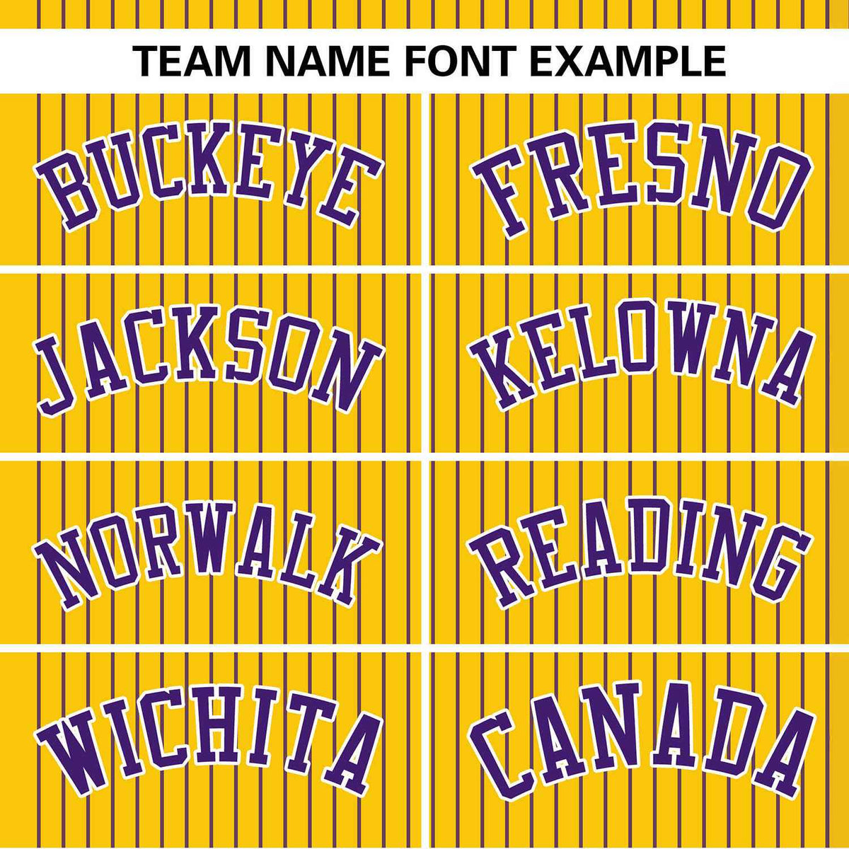 Custom Gold Purple Stripe Fashion Authentic Two-Button Softball Jersey