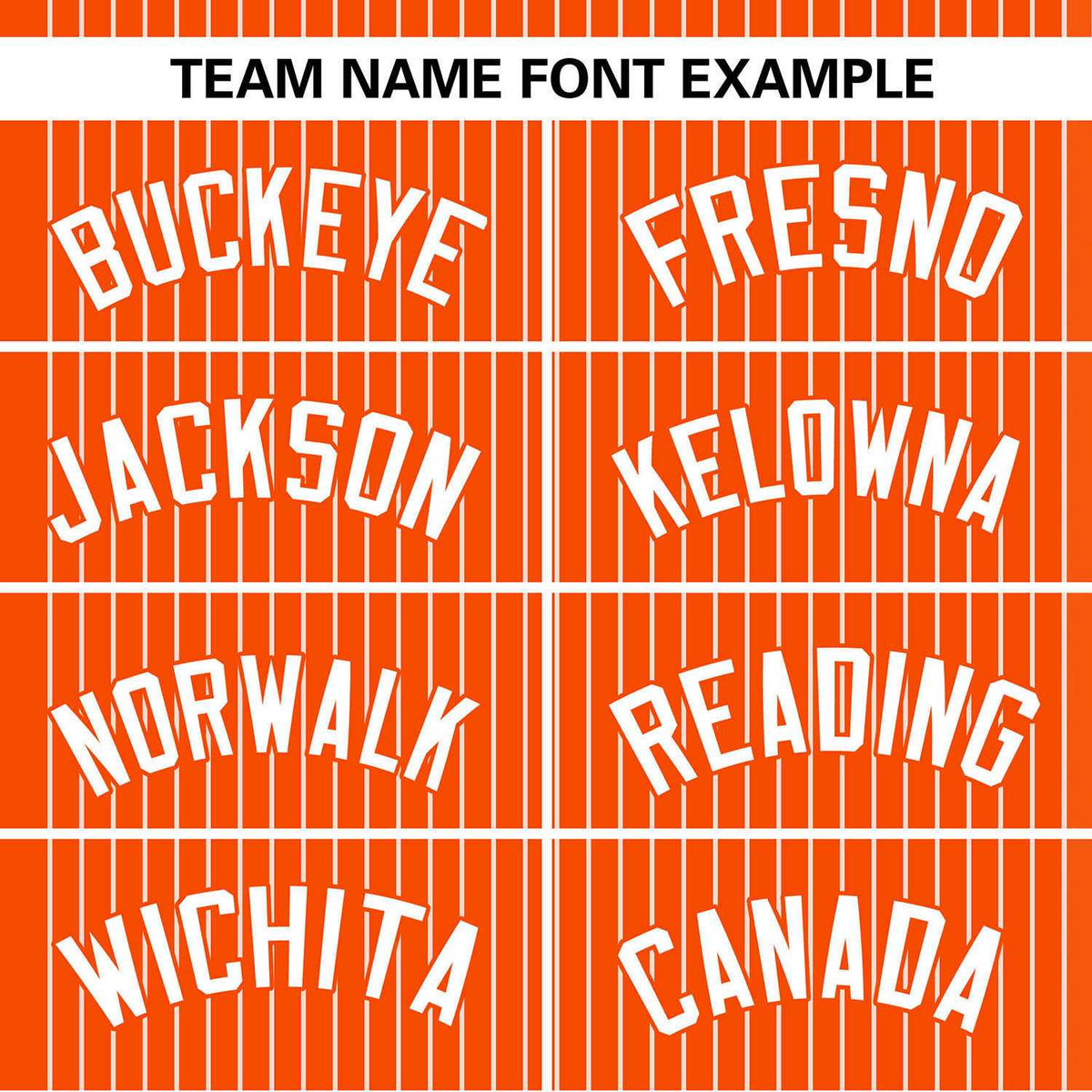 Custom Orange White Stripe Fashion Authentic Two-Button Softball Jersey