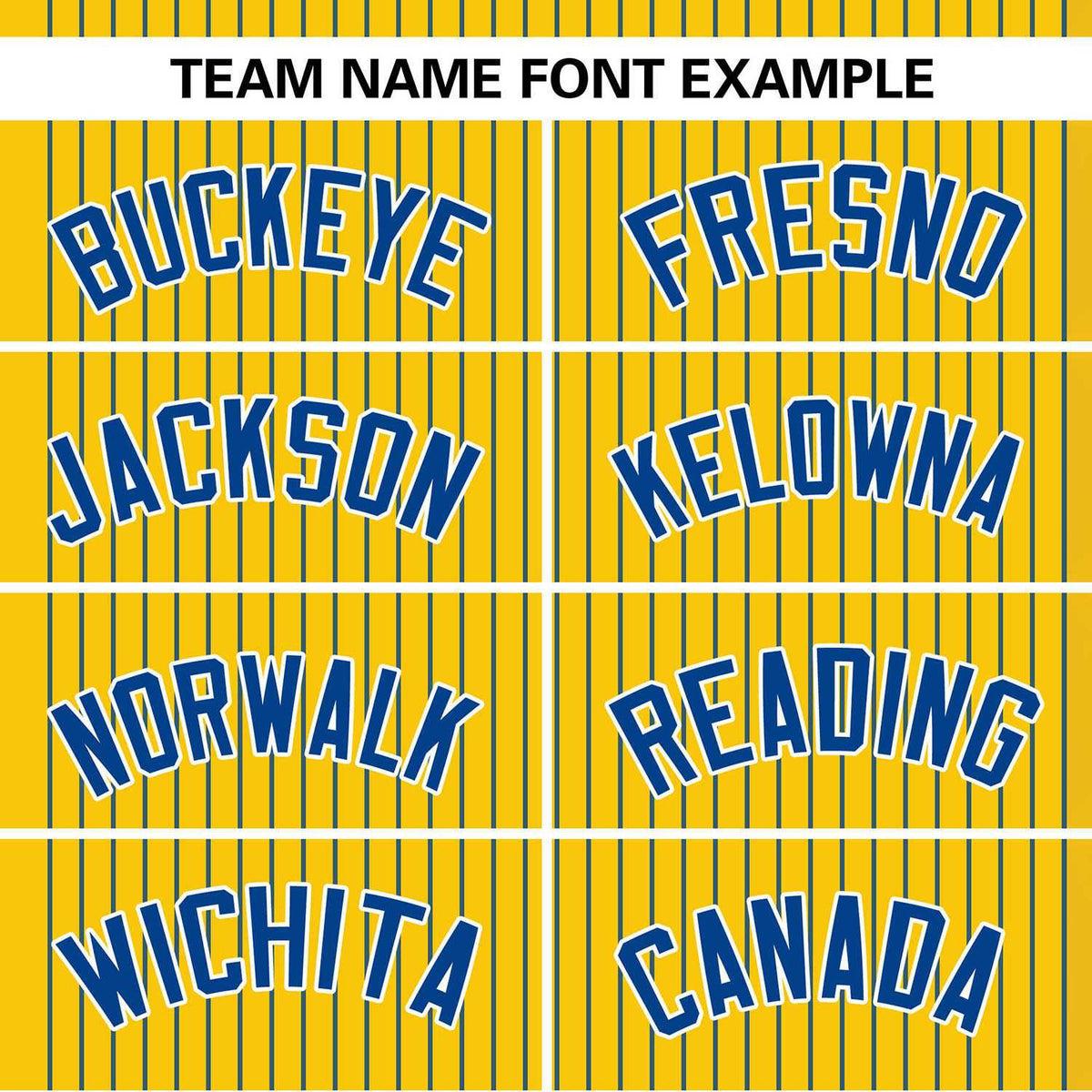 Custom Gold Royal Stripe Fashion Authentic Two-Button Softball Jersey