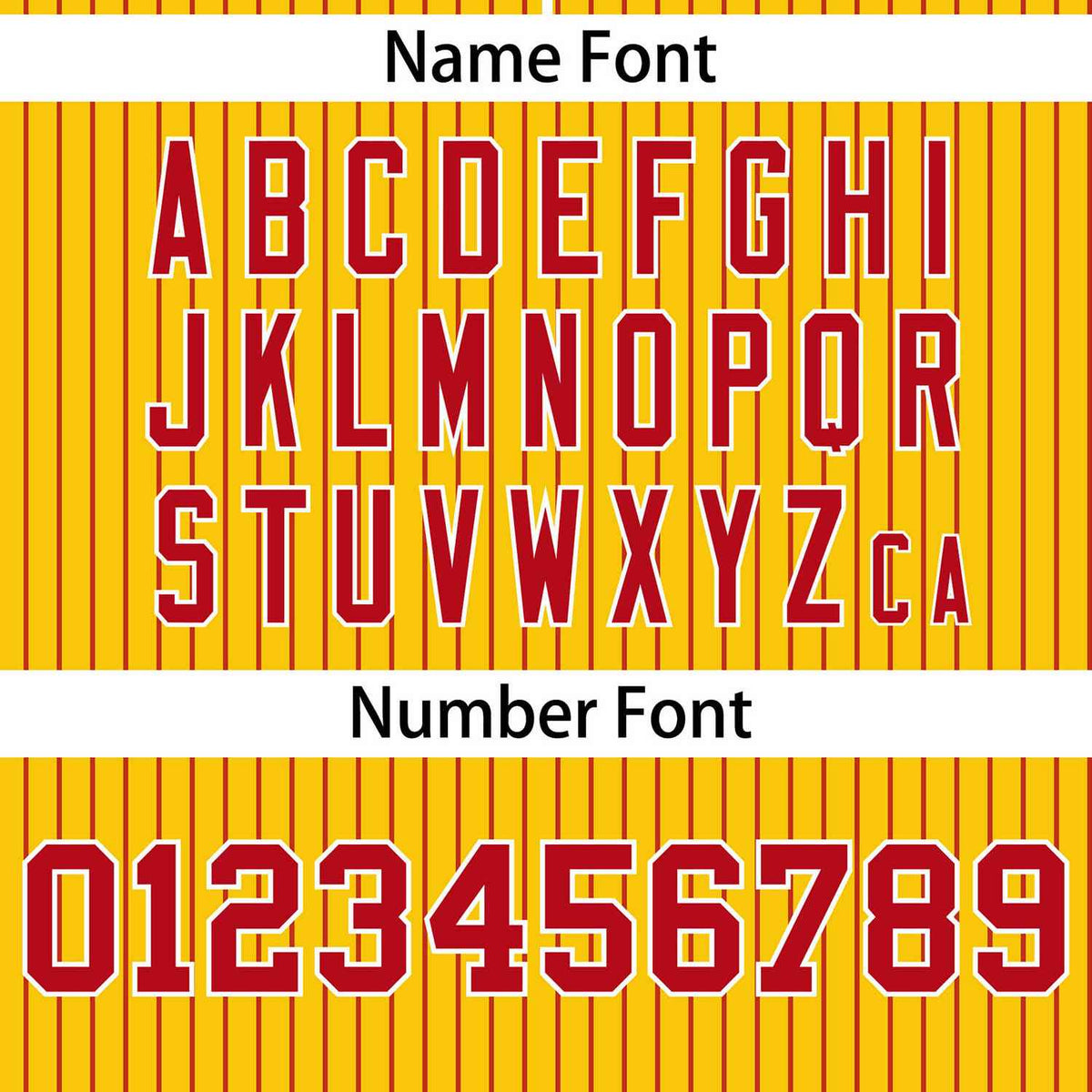 Custom Gold Red Stripe Fashion Authentic Two-Button Softball Jersey