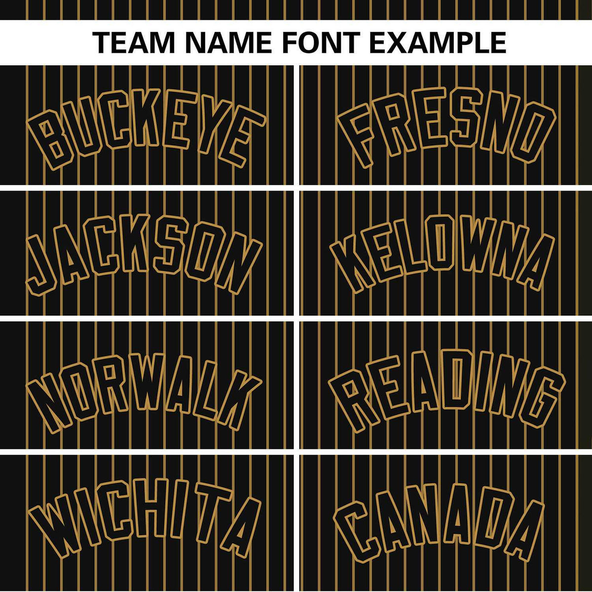 Custom Black Old Gold Stripe Fashion Authentic Two-Button Softball Jersey