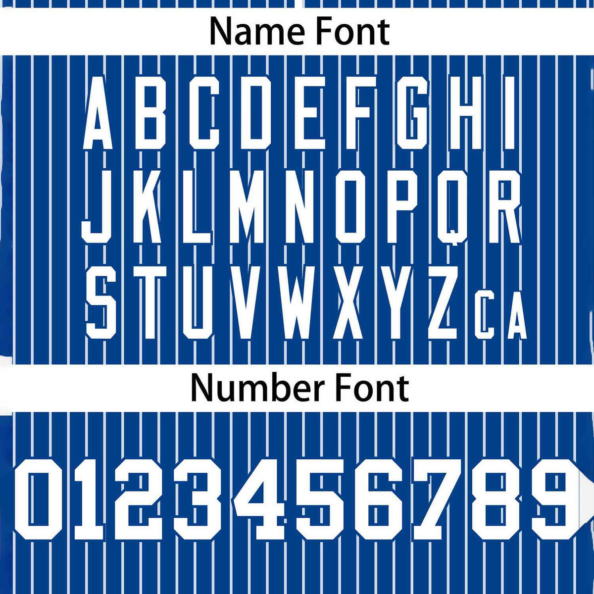 Custom Royal White Stripe Fashion Authentic Two-Button Softball Jersey