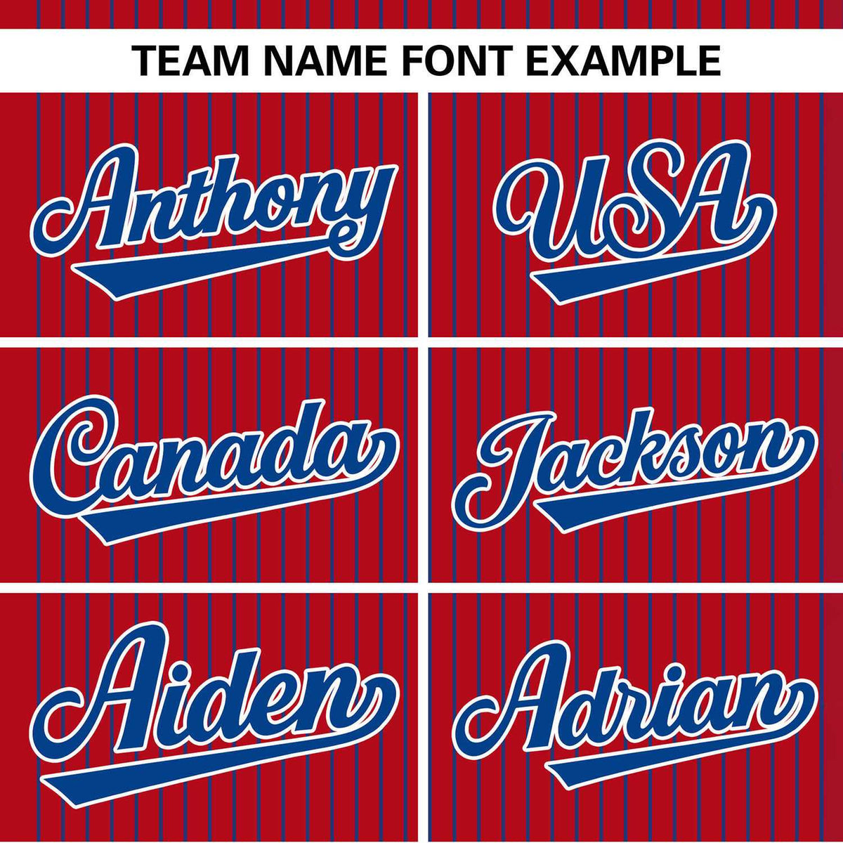 Custom Red Royal Stripe Fashion Authentic Two-Button Softball Jersey