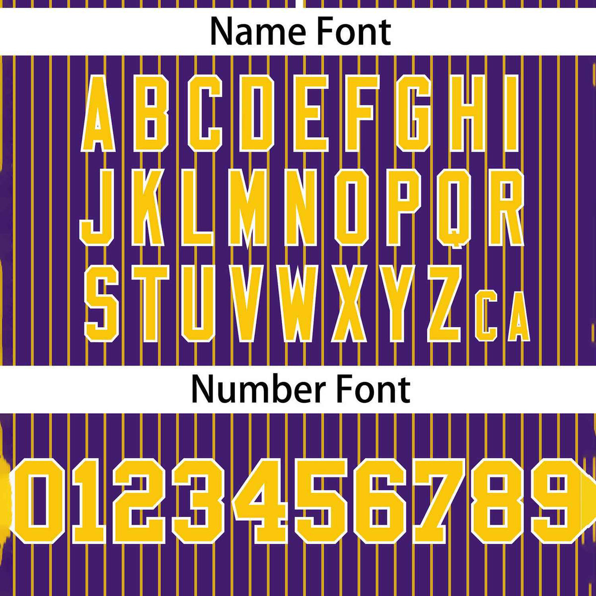 Custom Purple Gold Stripe Fashion Authentic Two-Button Softball Jersey