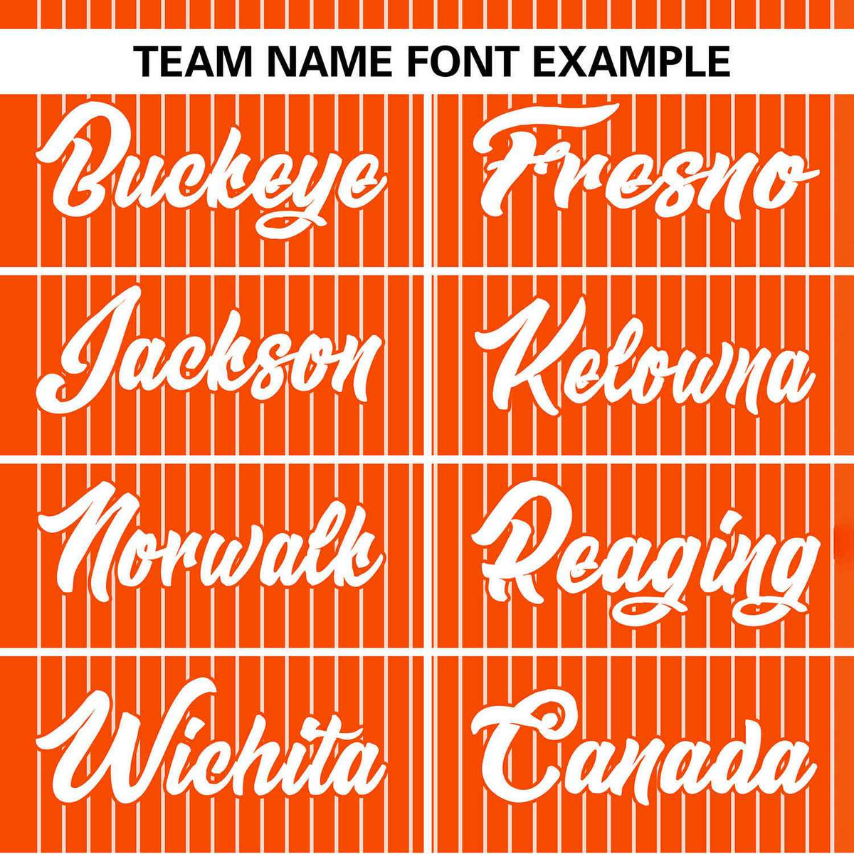 Custom Orange White Stripe Fashion Authentic Two-Button Softball Jersey