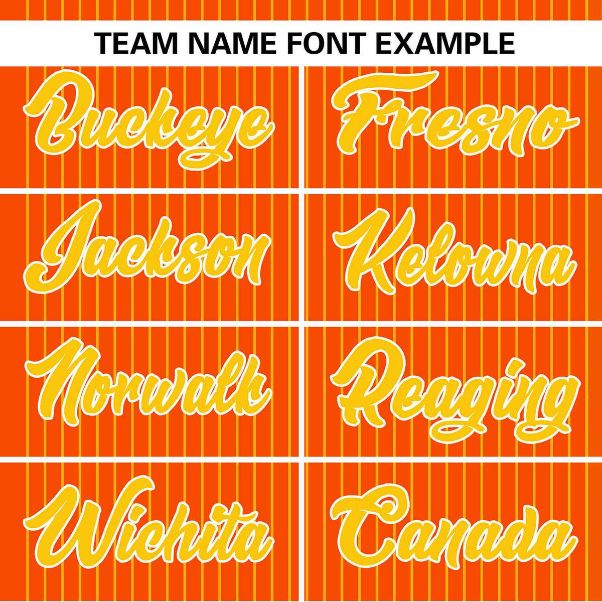 Custom Orange Gold Stripe Fashion Authentic Two-Button Softball Jersey