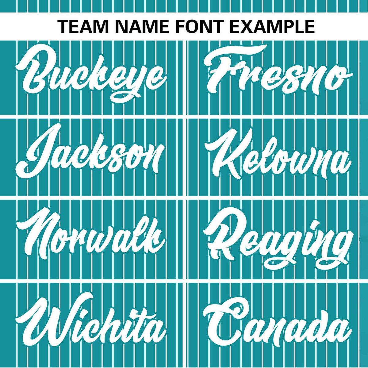 Custom Aqua White Stripe Fashion Authentic Two-Button Softball Jersey