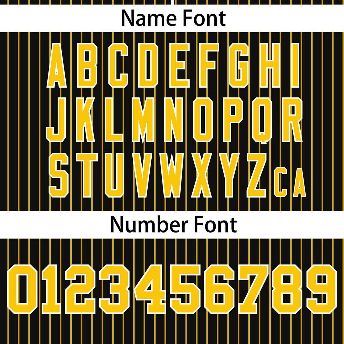 Custom Black Gold Stripe Fashion Authentic Two-Button Softball Jersey