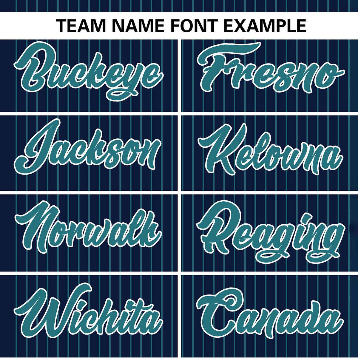 Custom Navy Aqua Stripe Fashion Authentic Two-Button Softball Jersey