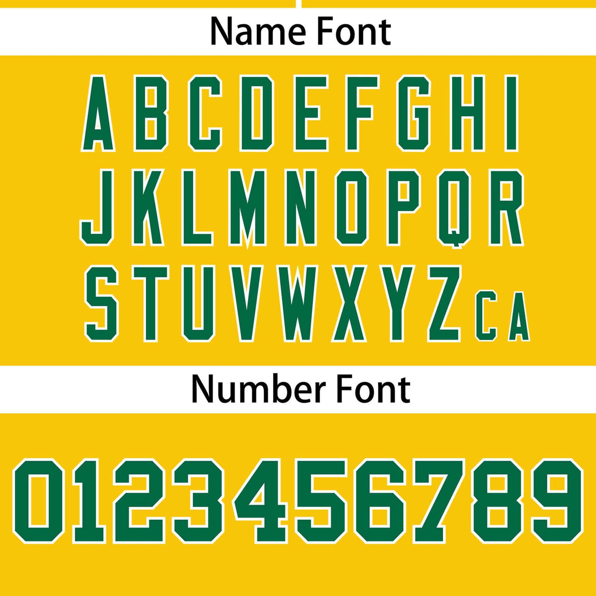 Custom Gold White-Kelly Green Color Block Personalized Authentic Two-Button Softball Jersey