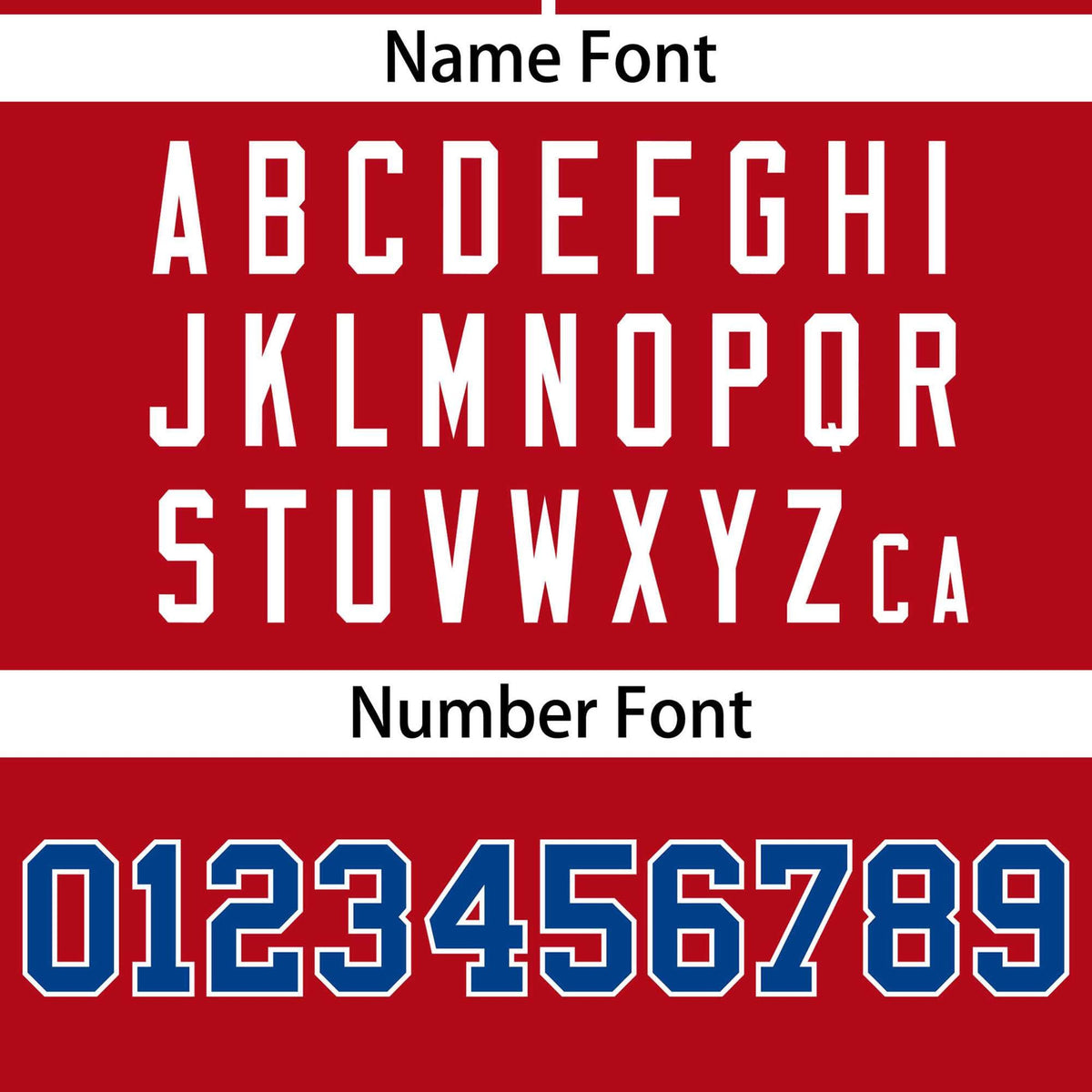 Custom Red White-Royal Color Block Personalized Authentic Two-Button Softball Jersey