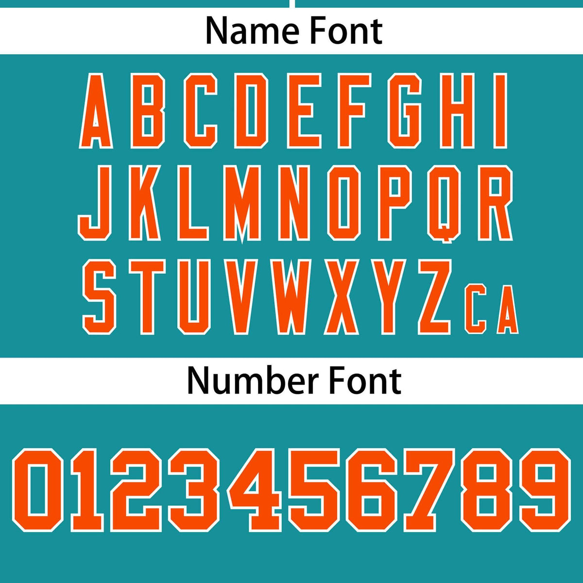 Custom Aqua White-Orange Color Block Personalized Authentic Two-Button Softball Jersey