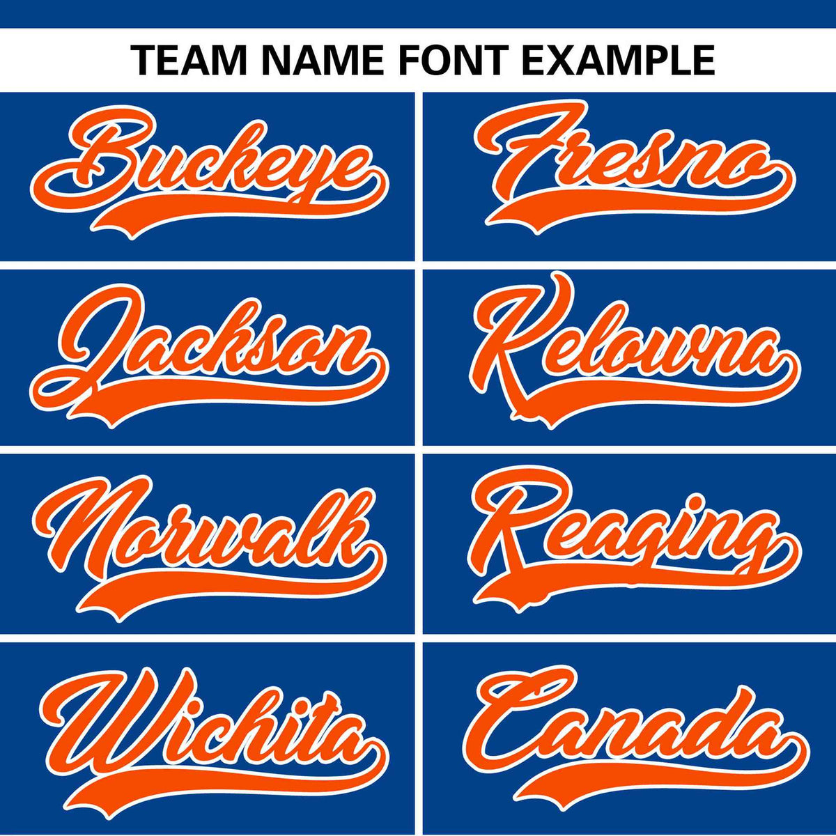 Custom Royal White-Orange Color Block Personalized Authentic Two-Button Softball Jersey