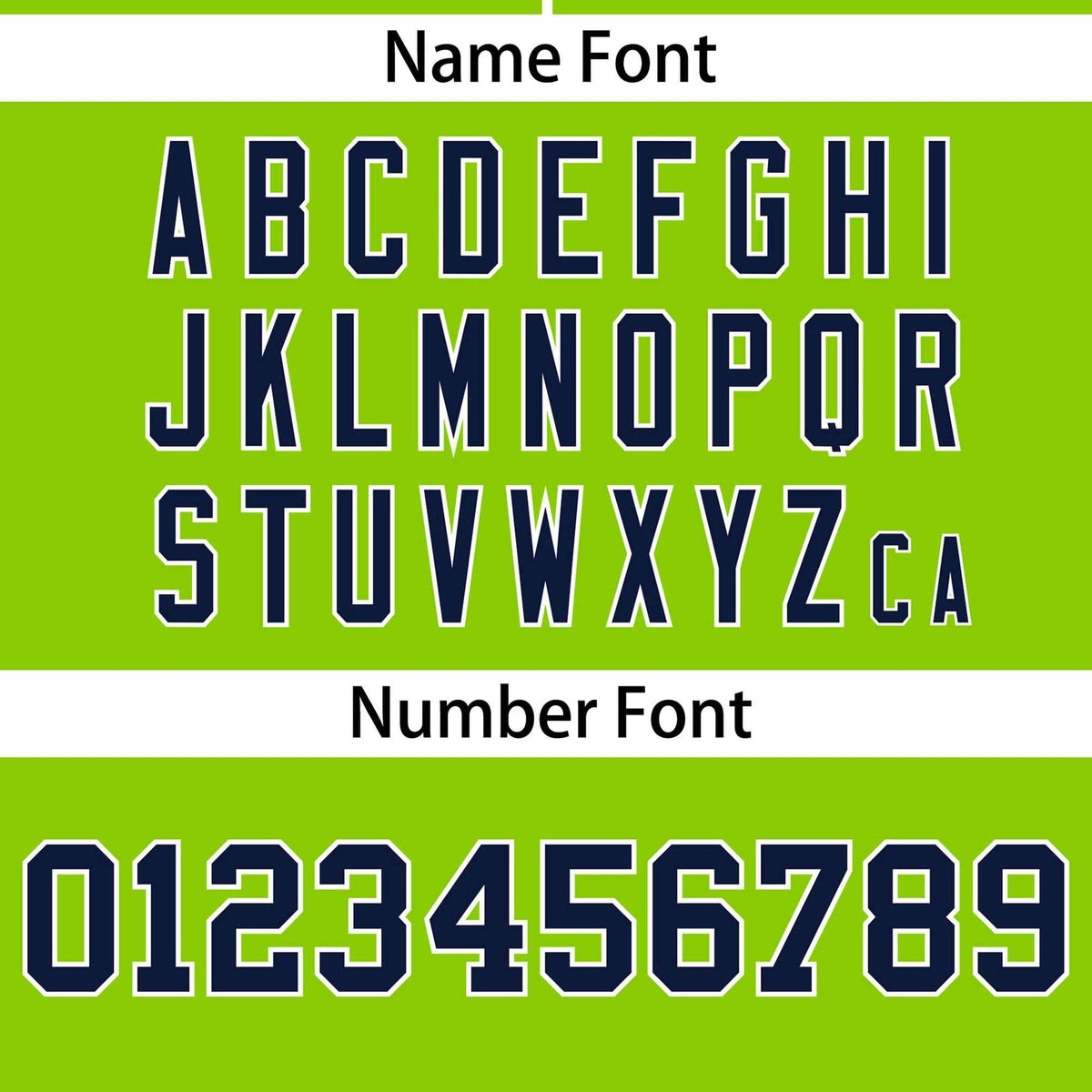 Custom Neon Green White-Navy Color Block Personalized Authentic Two-Button Softball Jersey