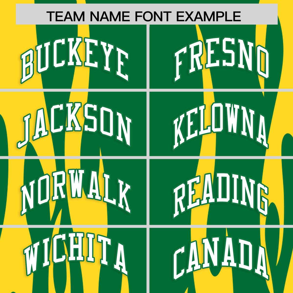 Custom Kelly Green Gold Flame Pattern Authentic Pullover Baseball Jersey