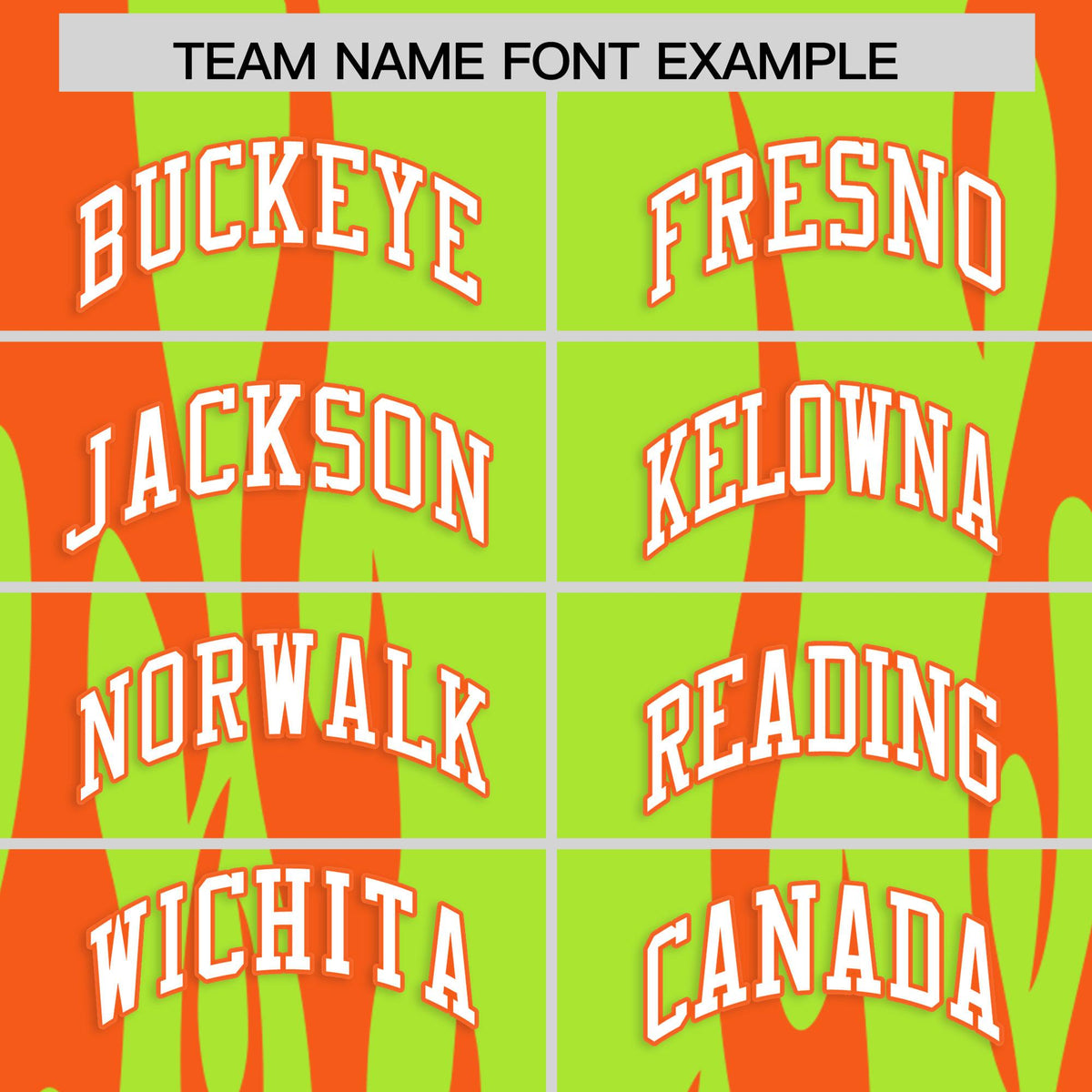 Custom Neon Green Orange Flame Pattern Authentic Pullover Baseball Jersey