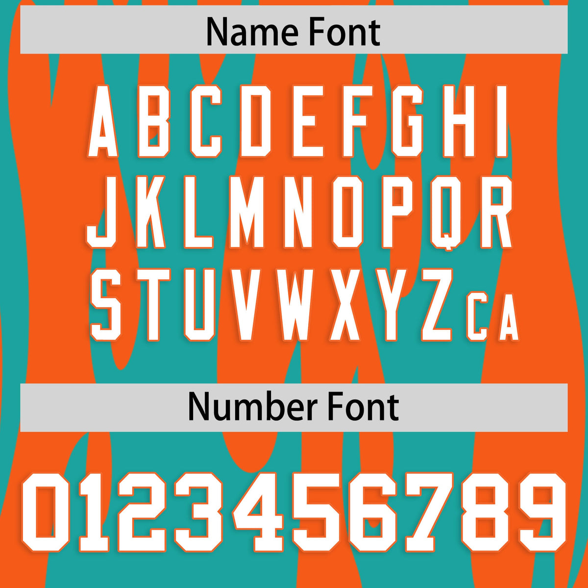 Custom Orange Aqua Flame Pattern Authentic Pullover Baseball Jersey