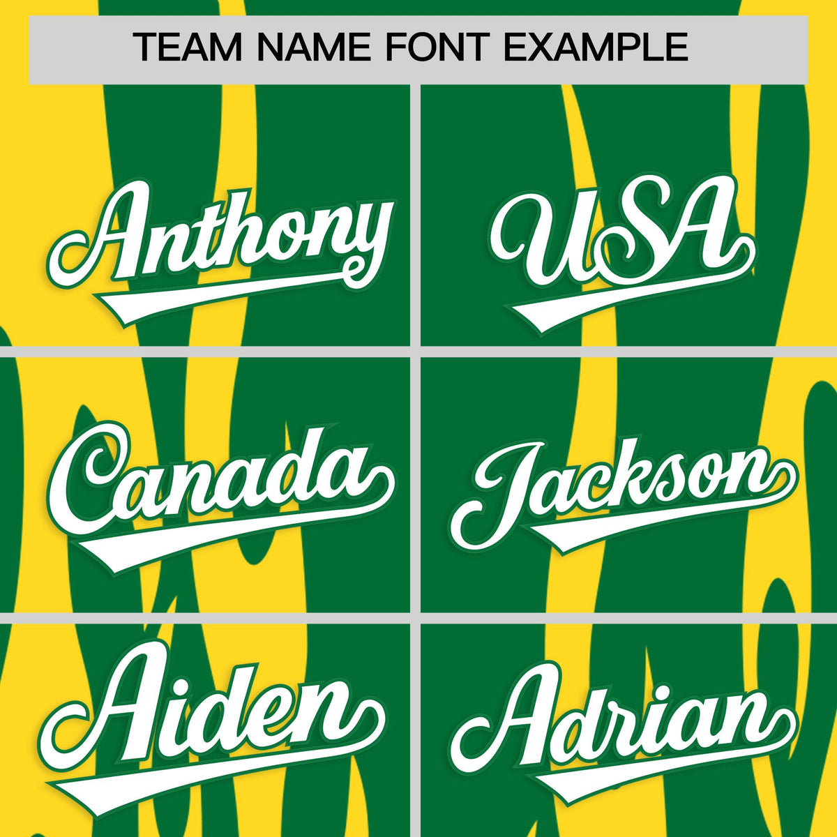 Custom Kelly Green Gold Flame Pattern Authentic Pullover Baseball Jersey