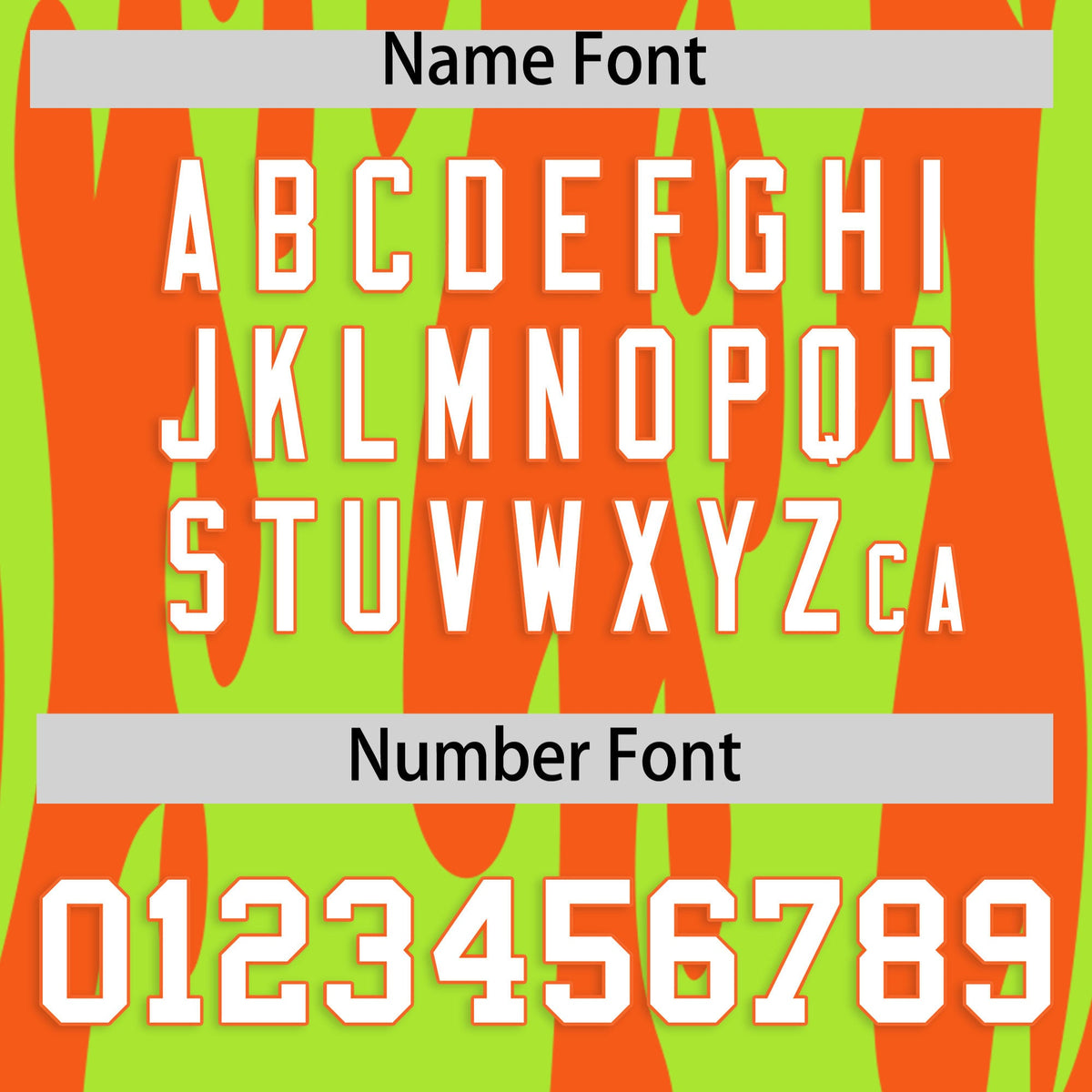 Custom Orange Neon Green Flame Pattern Authentic Pullover Baseball Jersey