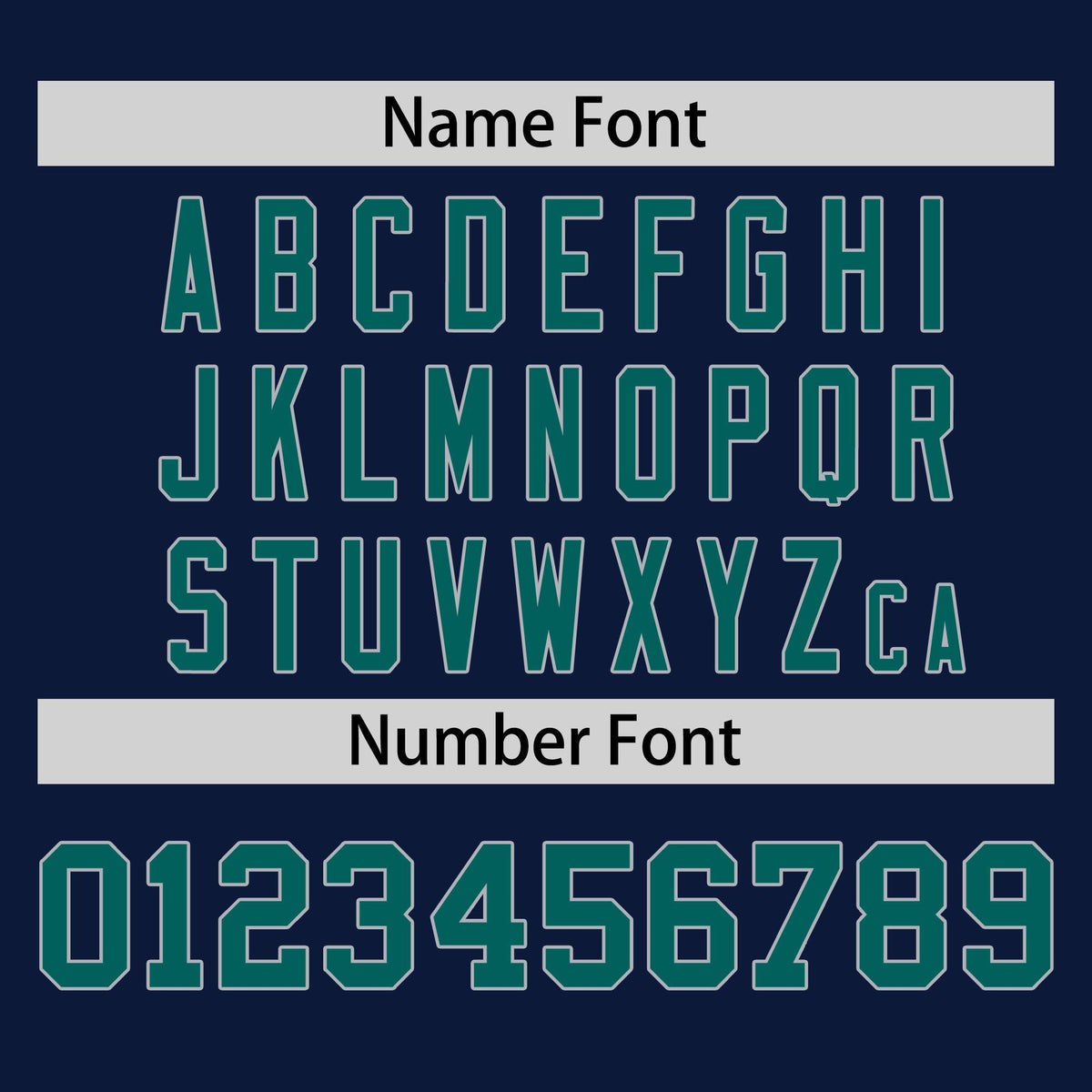 Custom Navy Aqua Personalized Horizontal Stripe Authentic Pullover Baseball Jersey | KXKSHOP