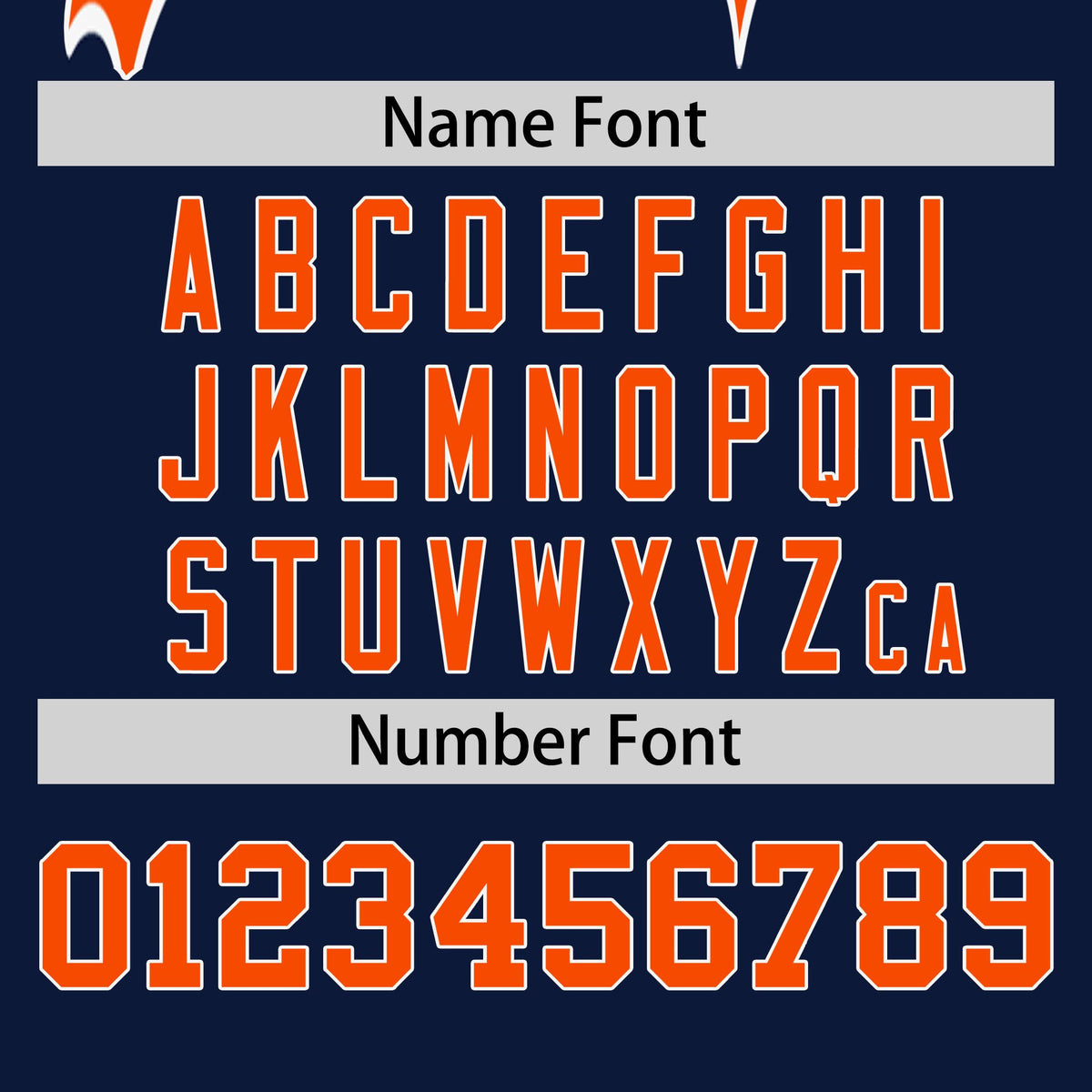 Custom Navy Orange Personalized Horizontal Stripe Authentic Pullover Baseball Jersey | KXKSHOP