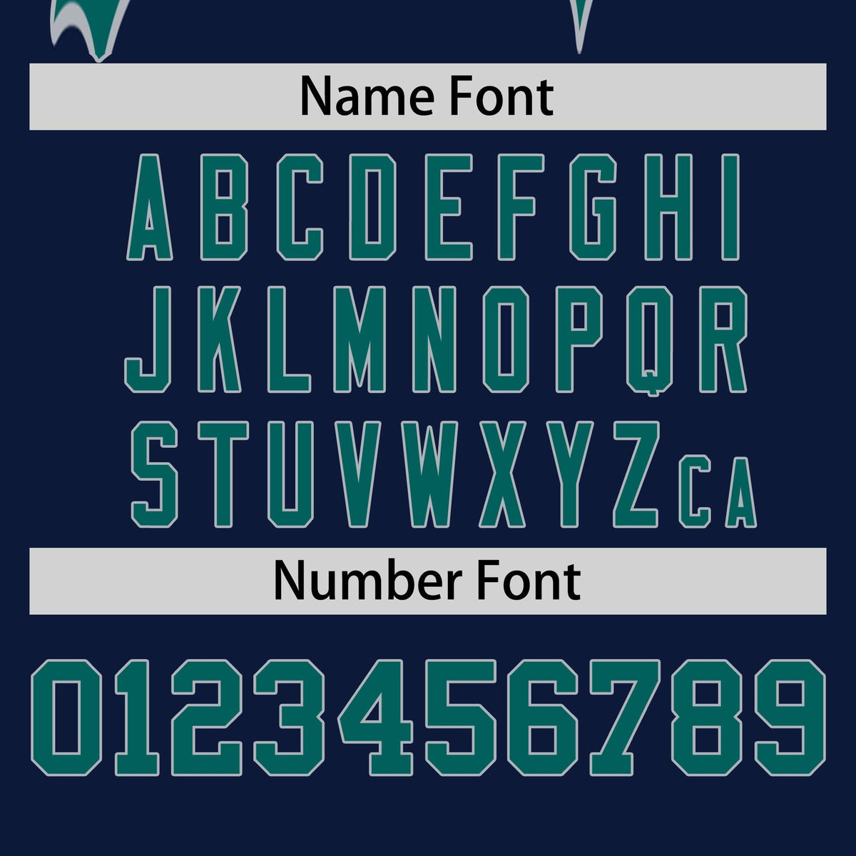 Custom Navy Aqua Personalized Horizontal Stripe Authentic Pullover Baseball Jersey | KXKSHOP