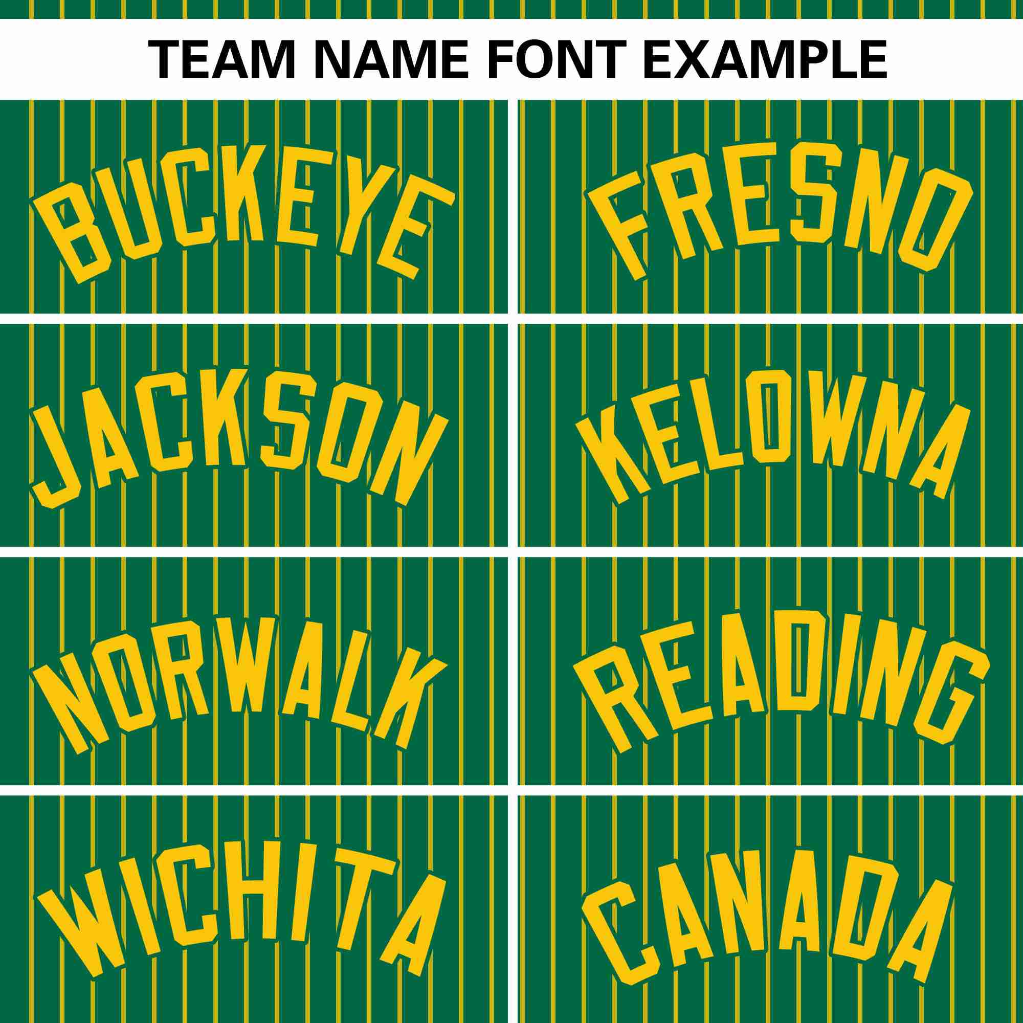 Custom Kelly Green Gold Stripe Fashion Authentic Pullover Baseball Jersey