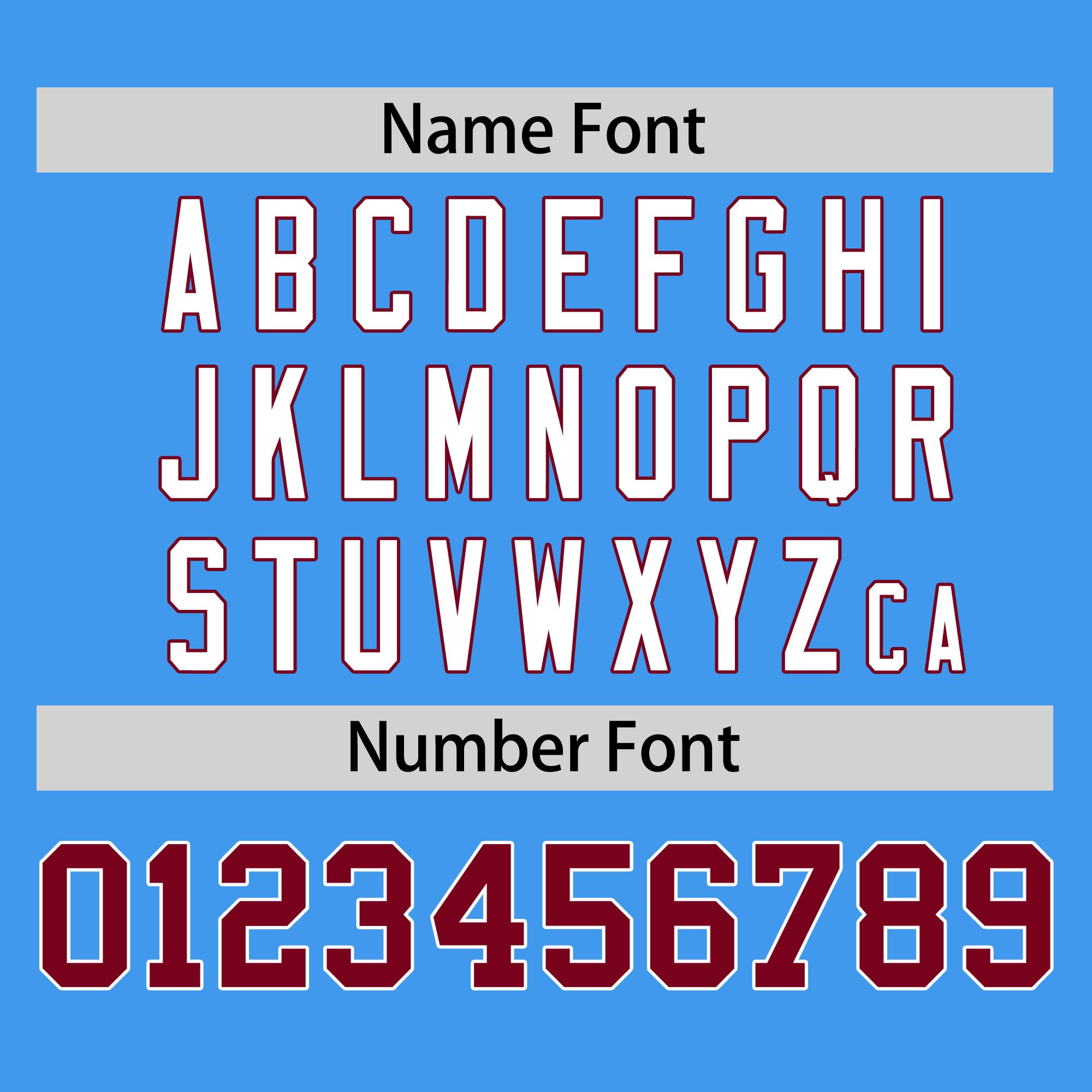 Custom Powder Blue Crimson Personalized Raglan Sleeves Authentic Baseball Jersey | KXKSHOP