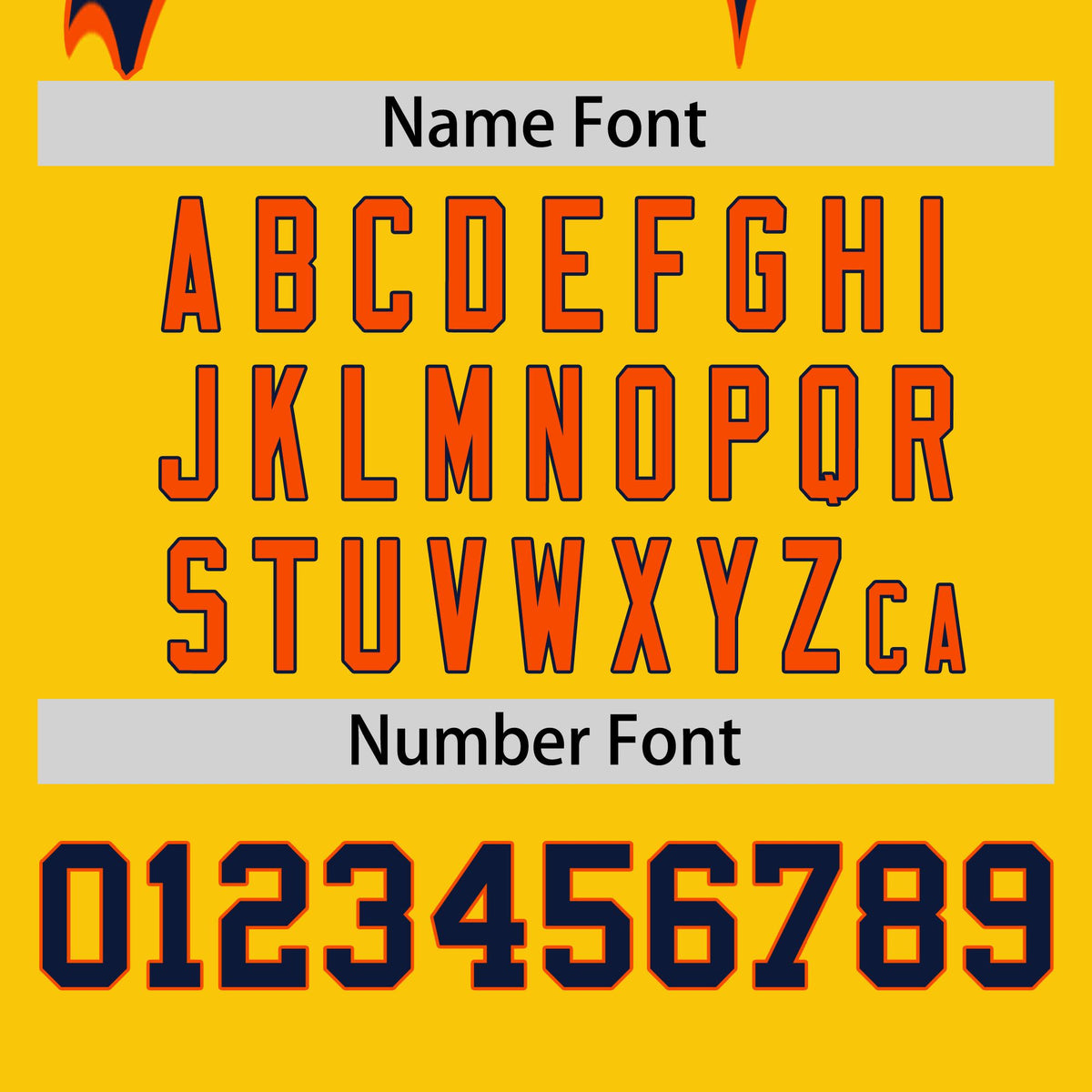 Custom Gold Orange-Navy Personalized Raglan Sleeves Authentic Baseball Jersey | KXKSHOP