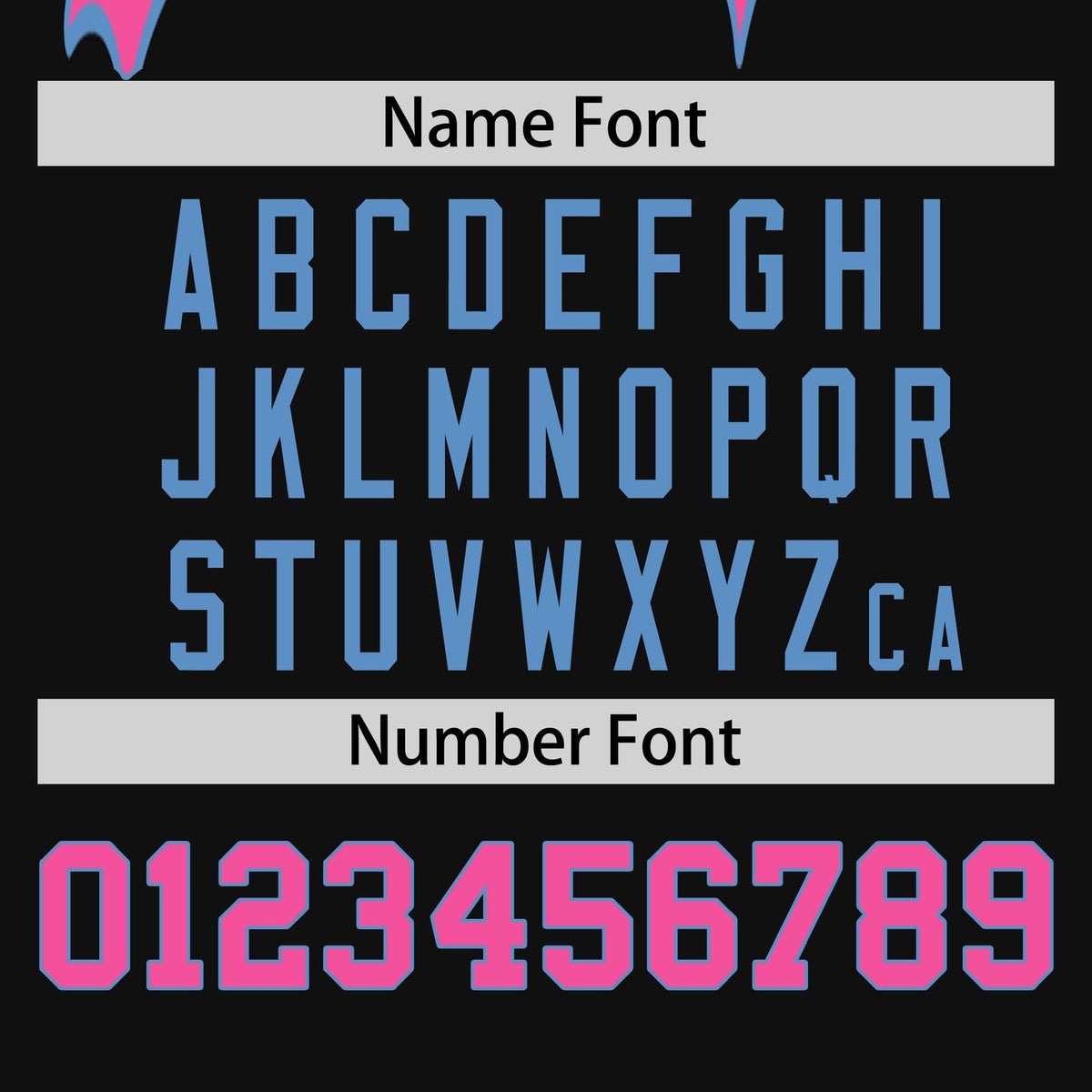 Custom Black Light Blue-Pink Personalized Raglan Sleeves Authentic Baseball Jersey | KXKSHOP