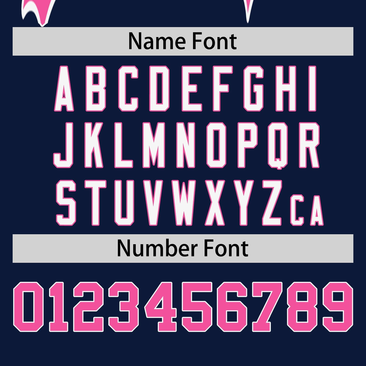 Custom Navy Pink Personalized Raglan Sleeves Authentic Baseball Jersey | KXKSHOP