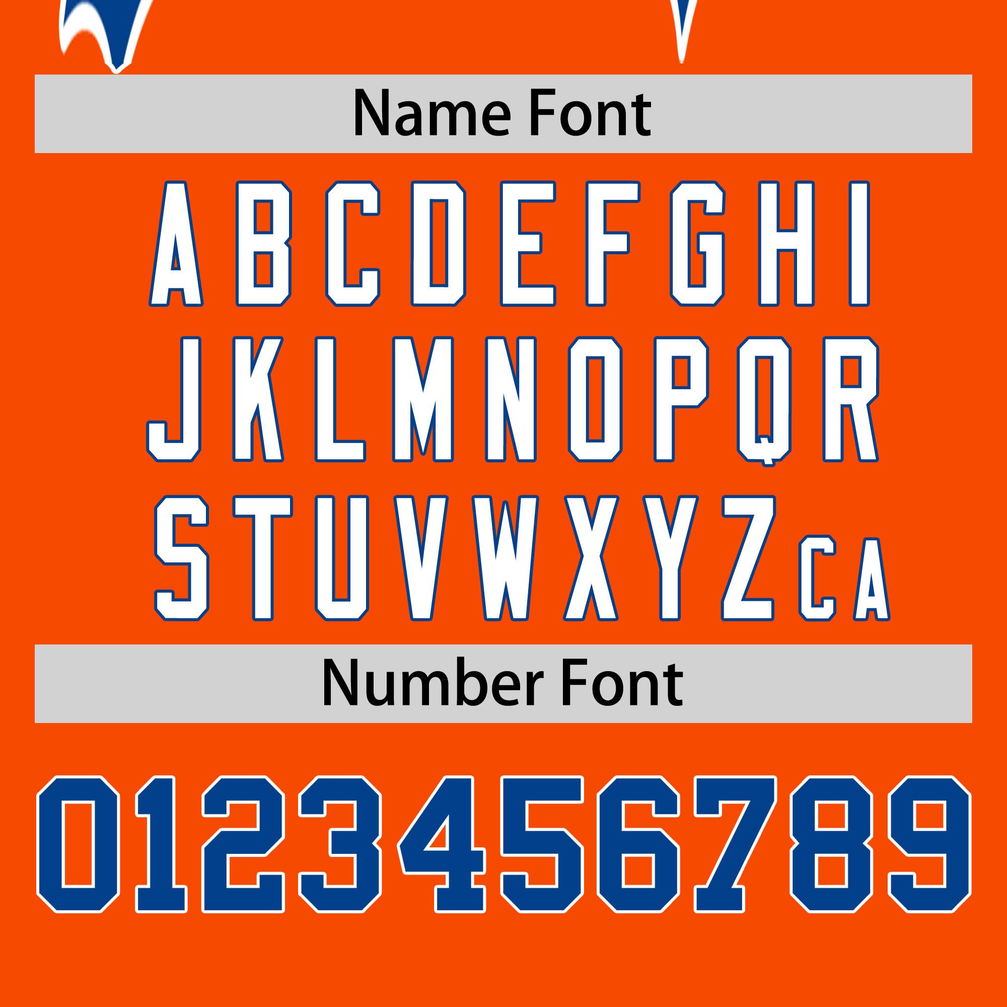 Custom Orange Royal Personalized Raglan Sleeves Authentic Baseball Jersey | KXKSHOP