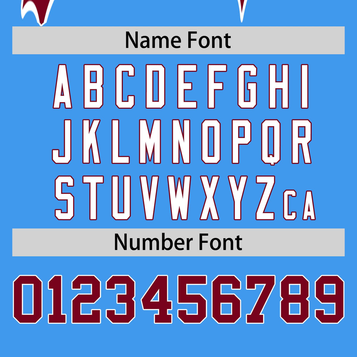 Custom Powder Blue Crimson Personalized Raglan Sleeves Authentic Baseball Jersey | KXKSHOP