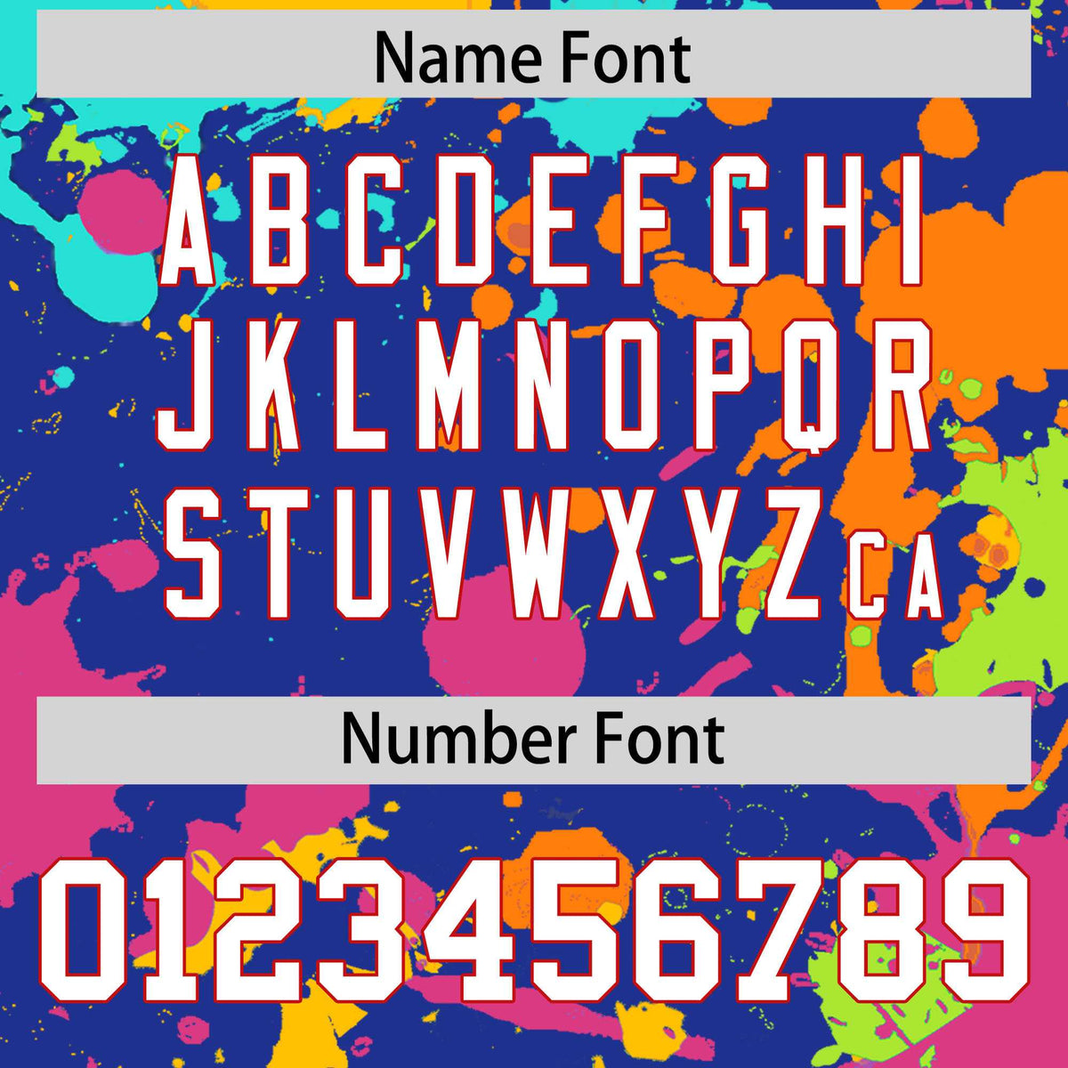 Custom Royal Graffiti Fashion Baseball Jersey For Women| KXKSHOP