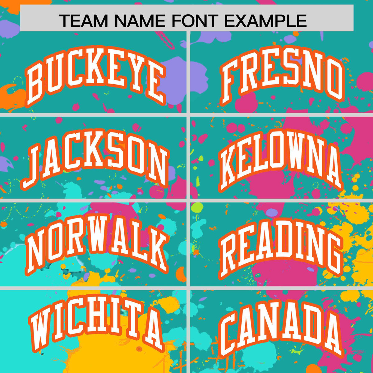 Custom Aqua Graffiti Fashion Baseball Jersey For Women| KXKSHOP