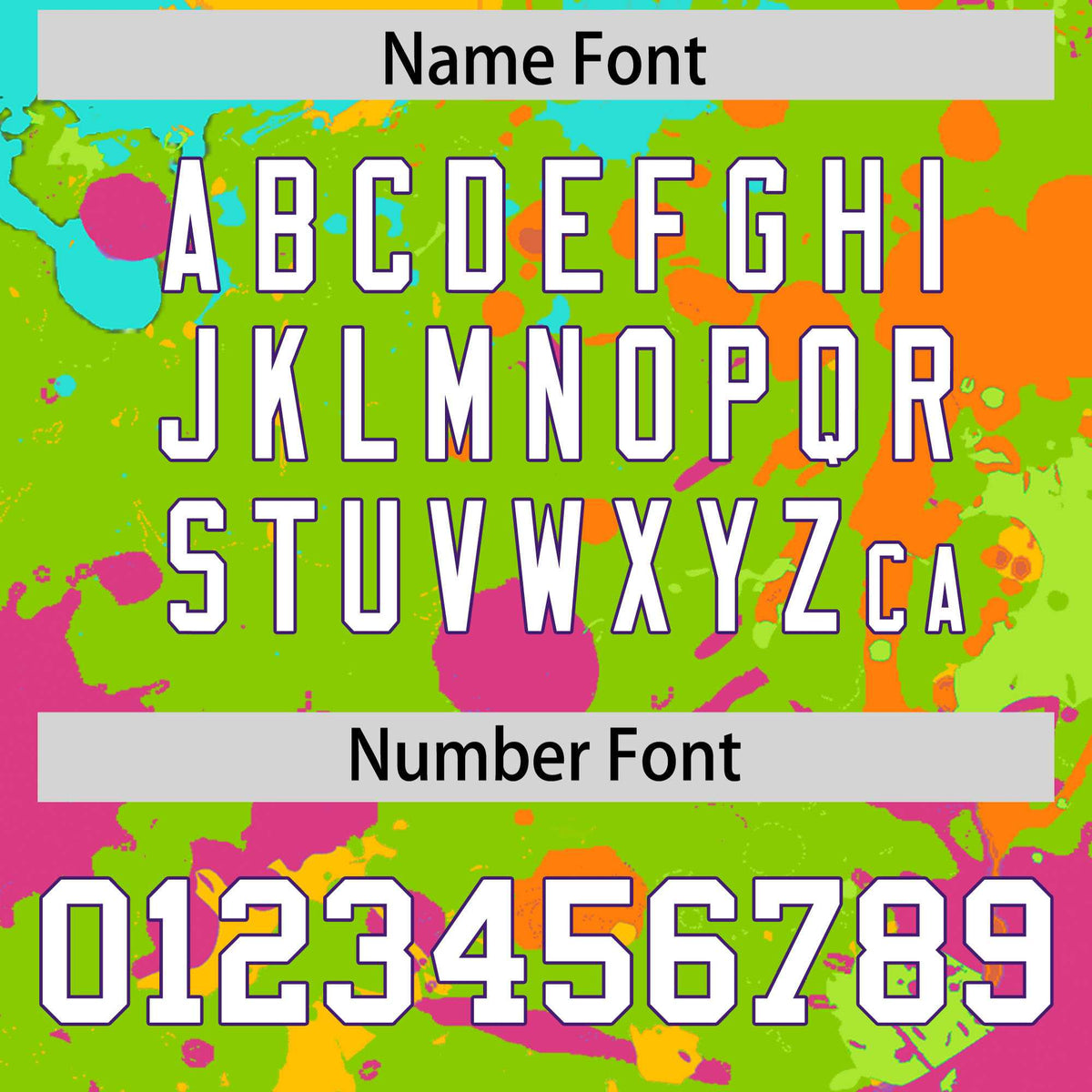 Custom Neon Green Graffiti Fashion Baseball Jersey For Women| KXKSHOP