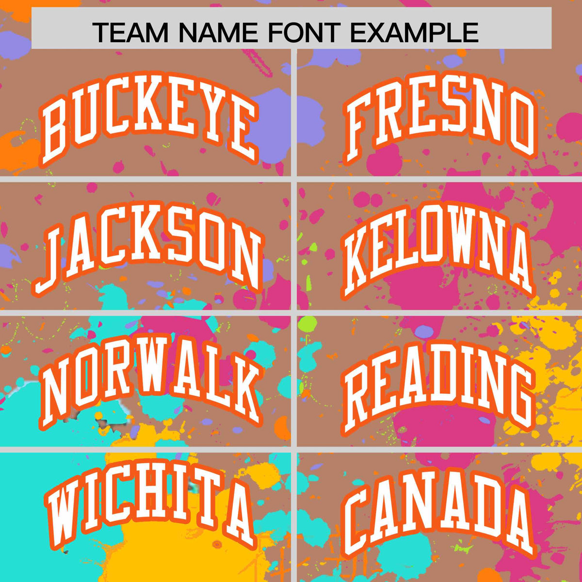 Custom Khaki Graffiti Fashion Baseball Jersey For Women| KXKSHOP